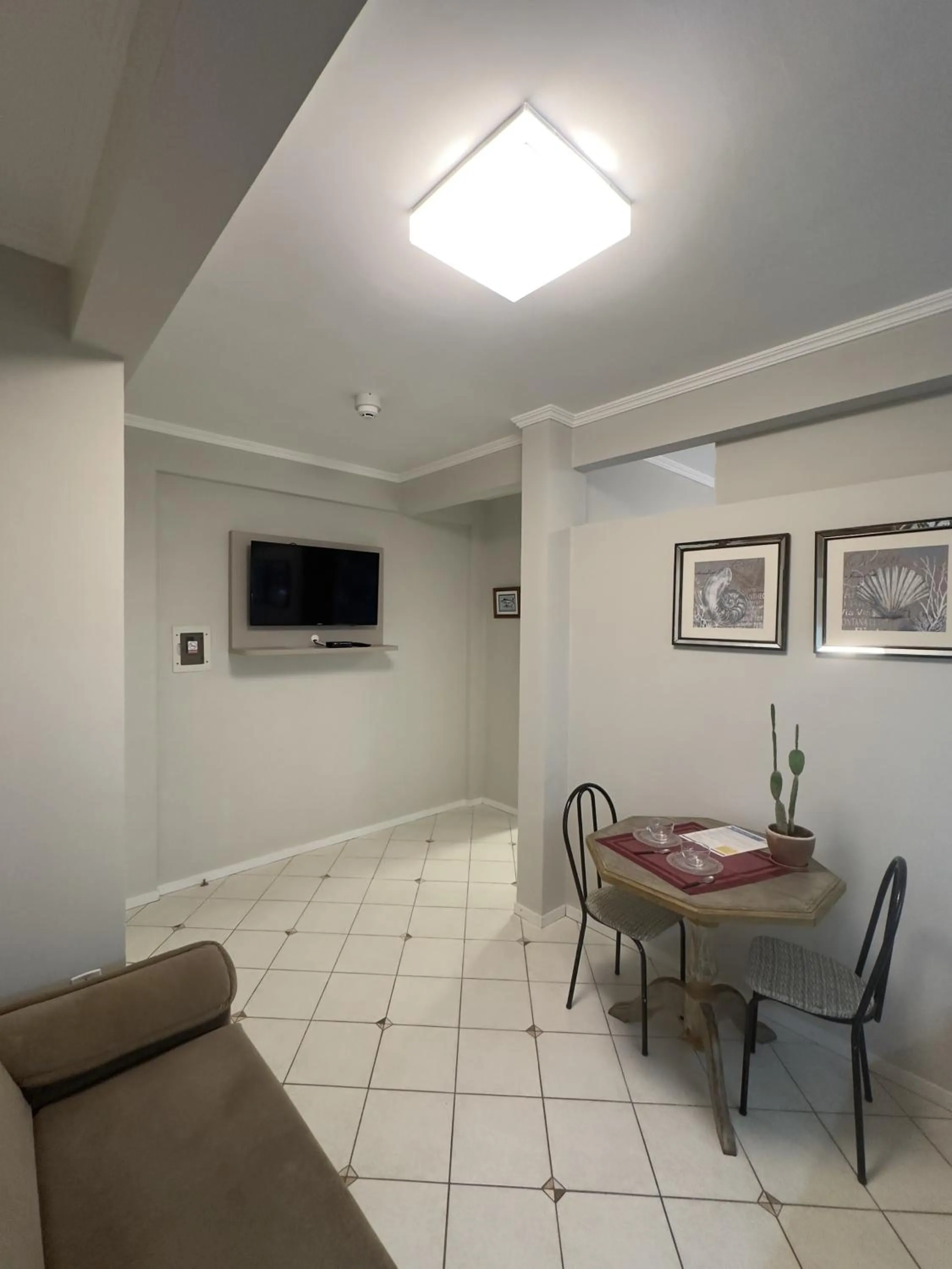 Seating area in Pousada Brisa do Mar