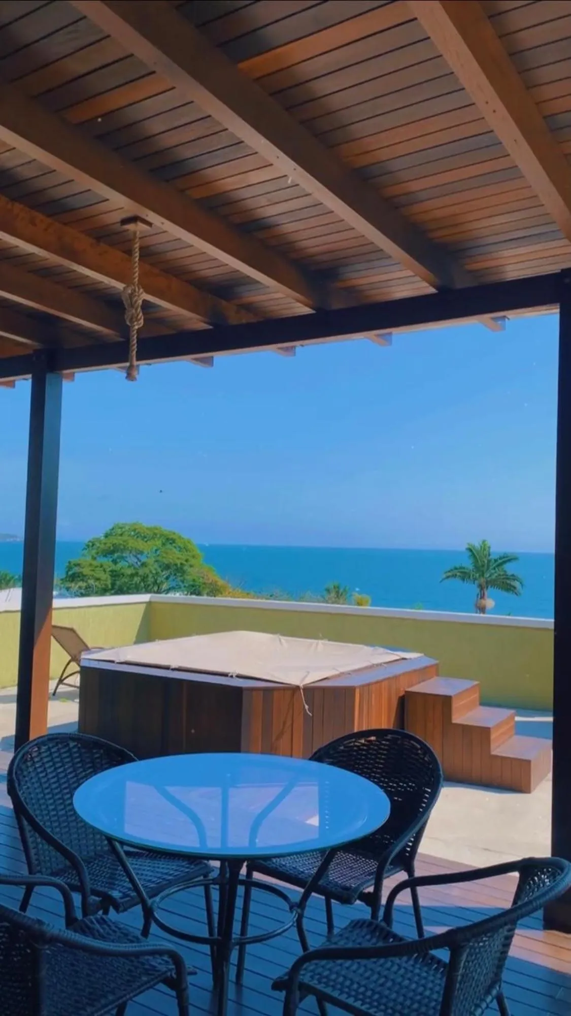 Hot Tub in Pousada Brisa do Mar