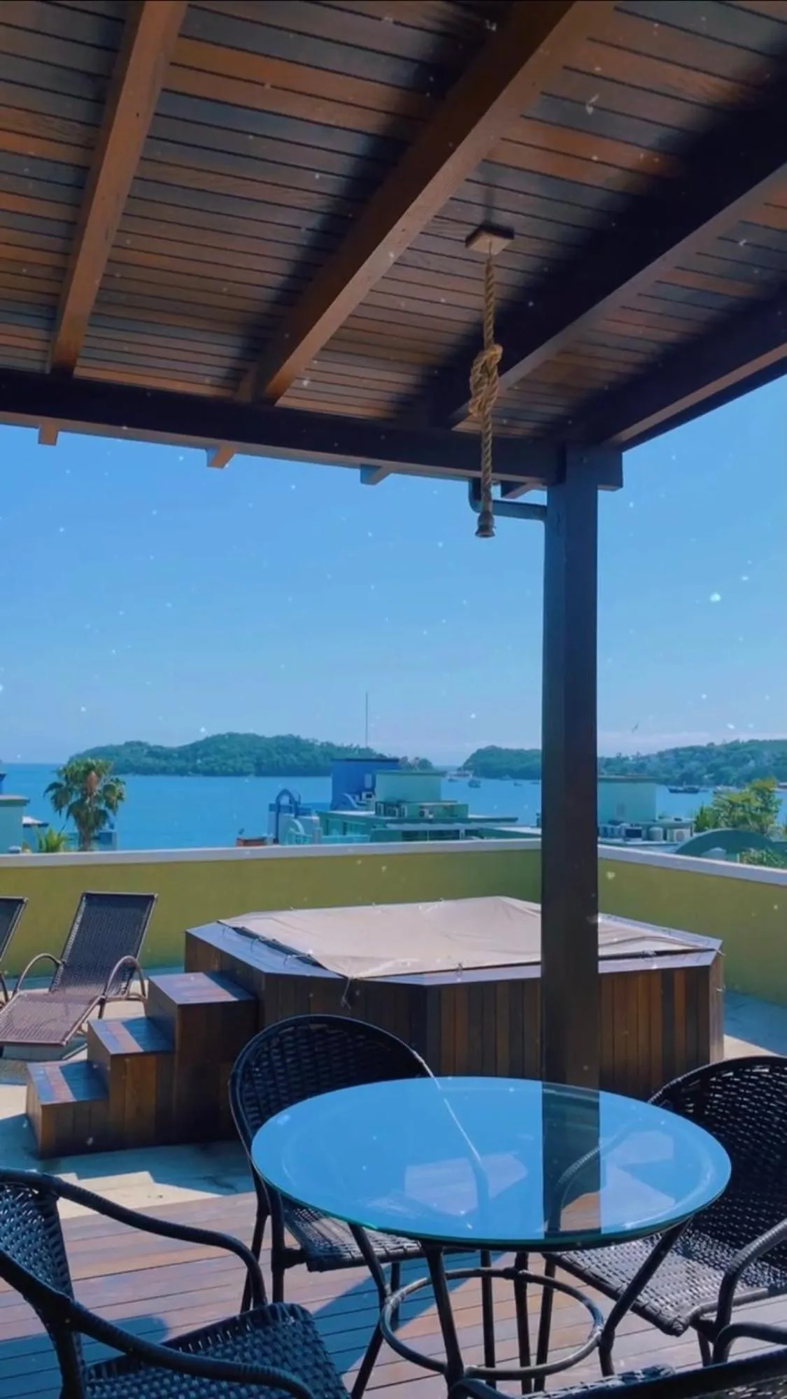 Hot Tub in Pousada Brisa do Mar