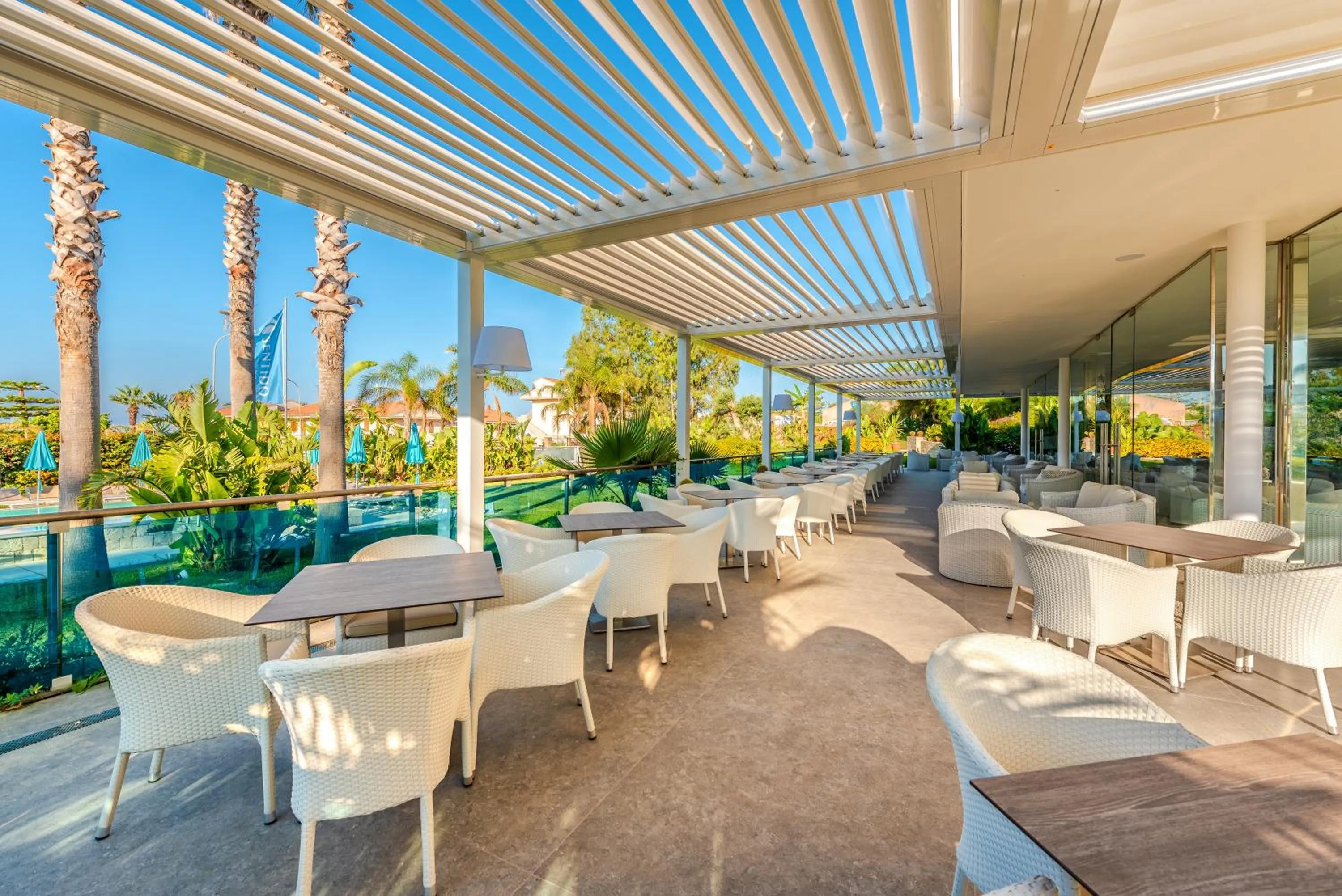 Patio in Acacia Palace