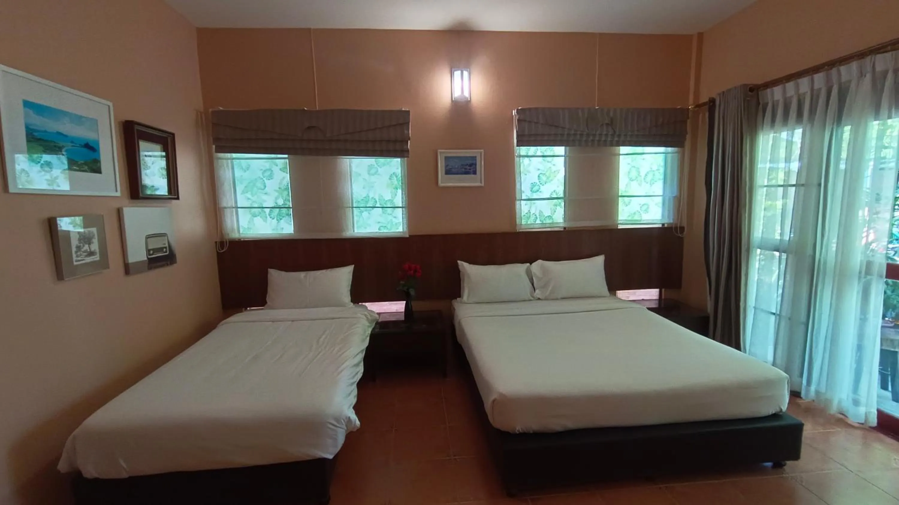 Bed in The Monkey Resort Donheang