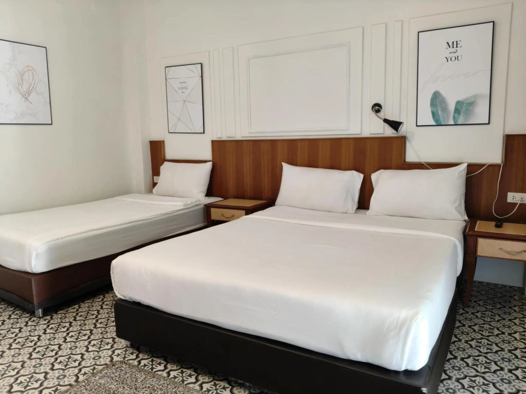 Bed in The Monkey Resort Donheang