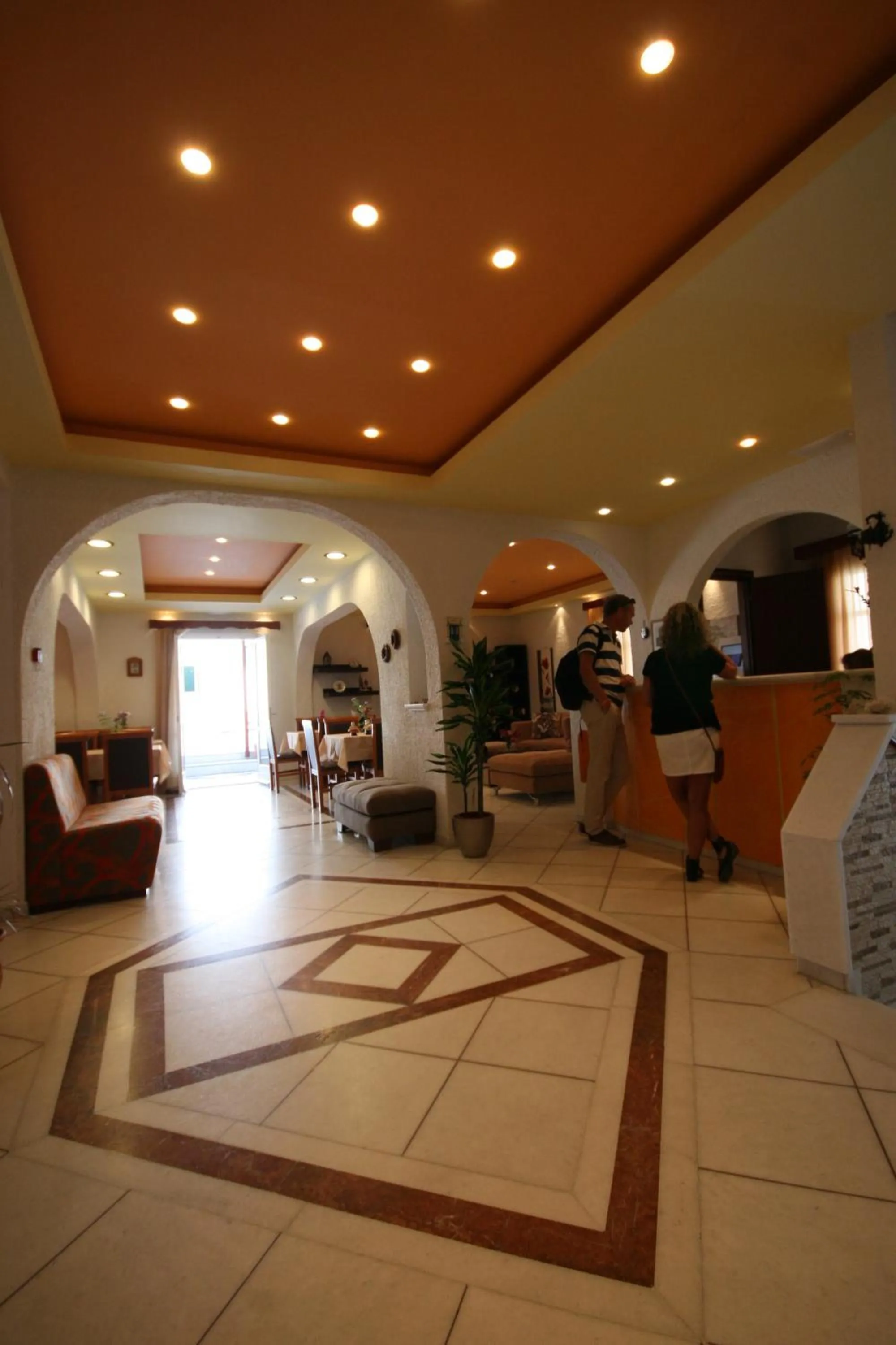 Lobby or reception in Iliovasilema