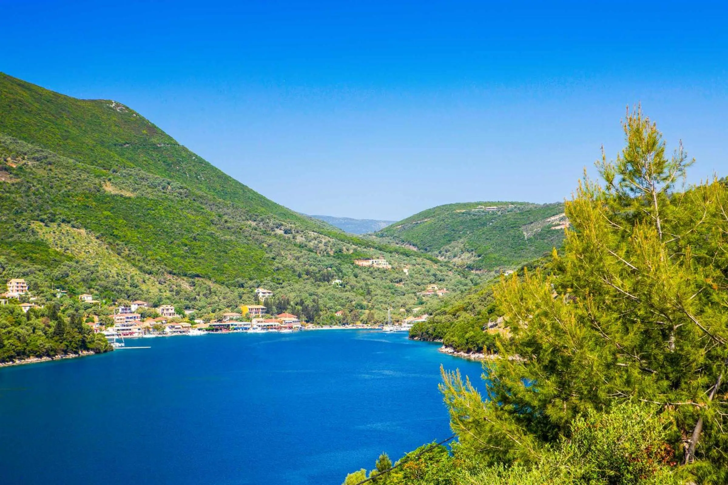 Natural landscape in Villa Agapi