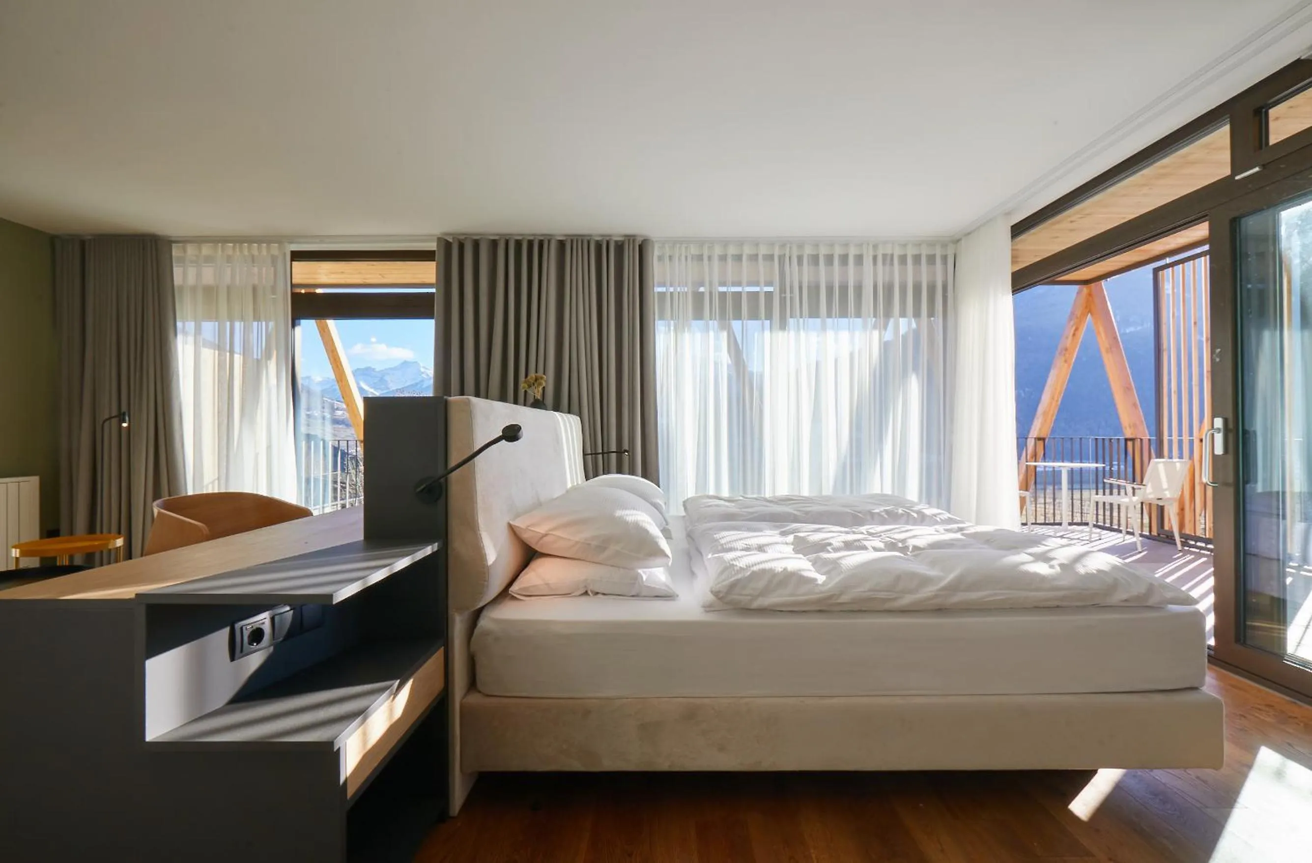 Bed in Hotel Garberhof