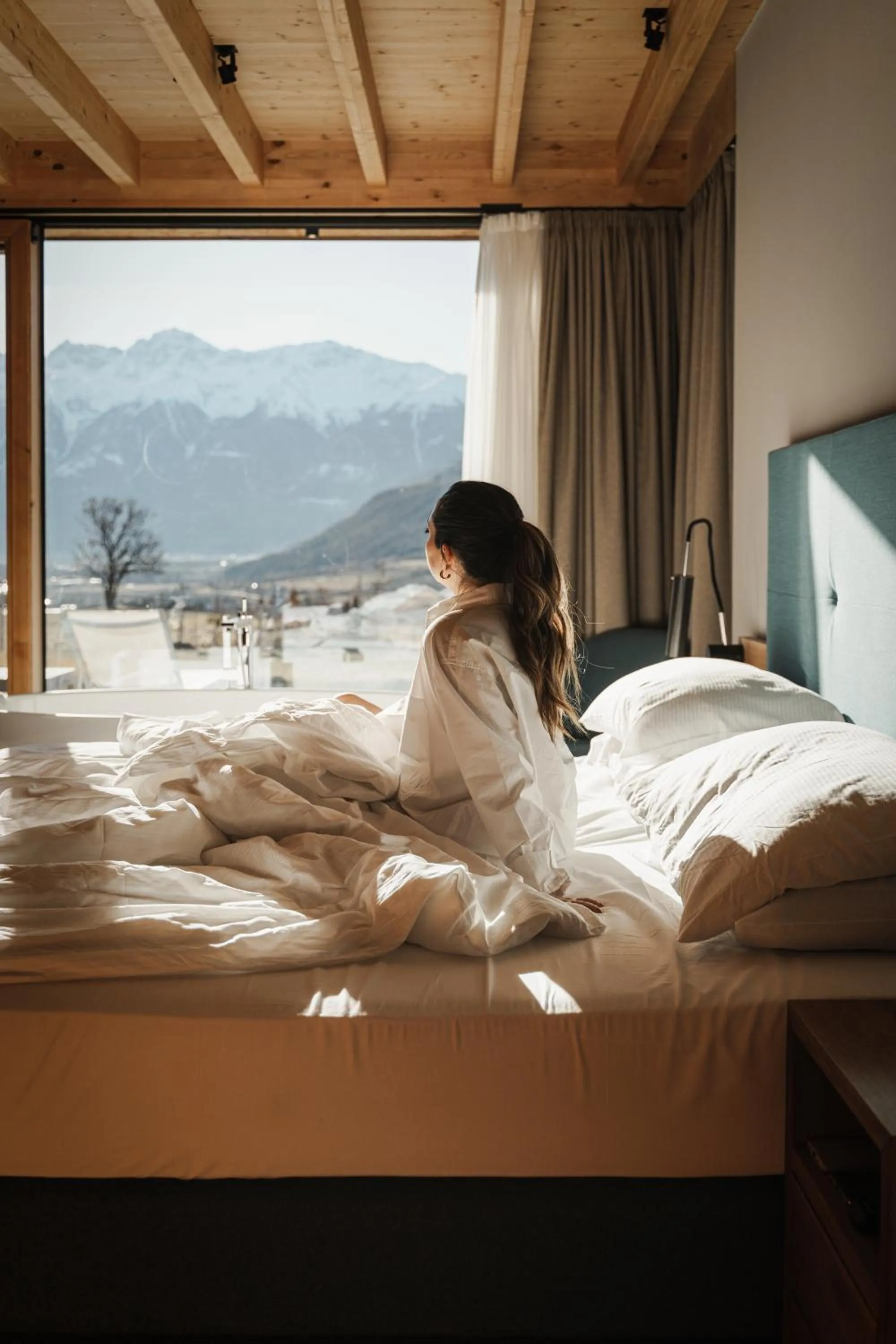 Bedroom, Bed in Hotel Garberhof