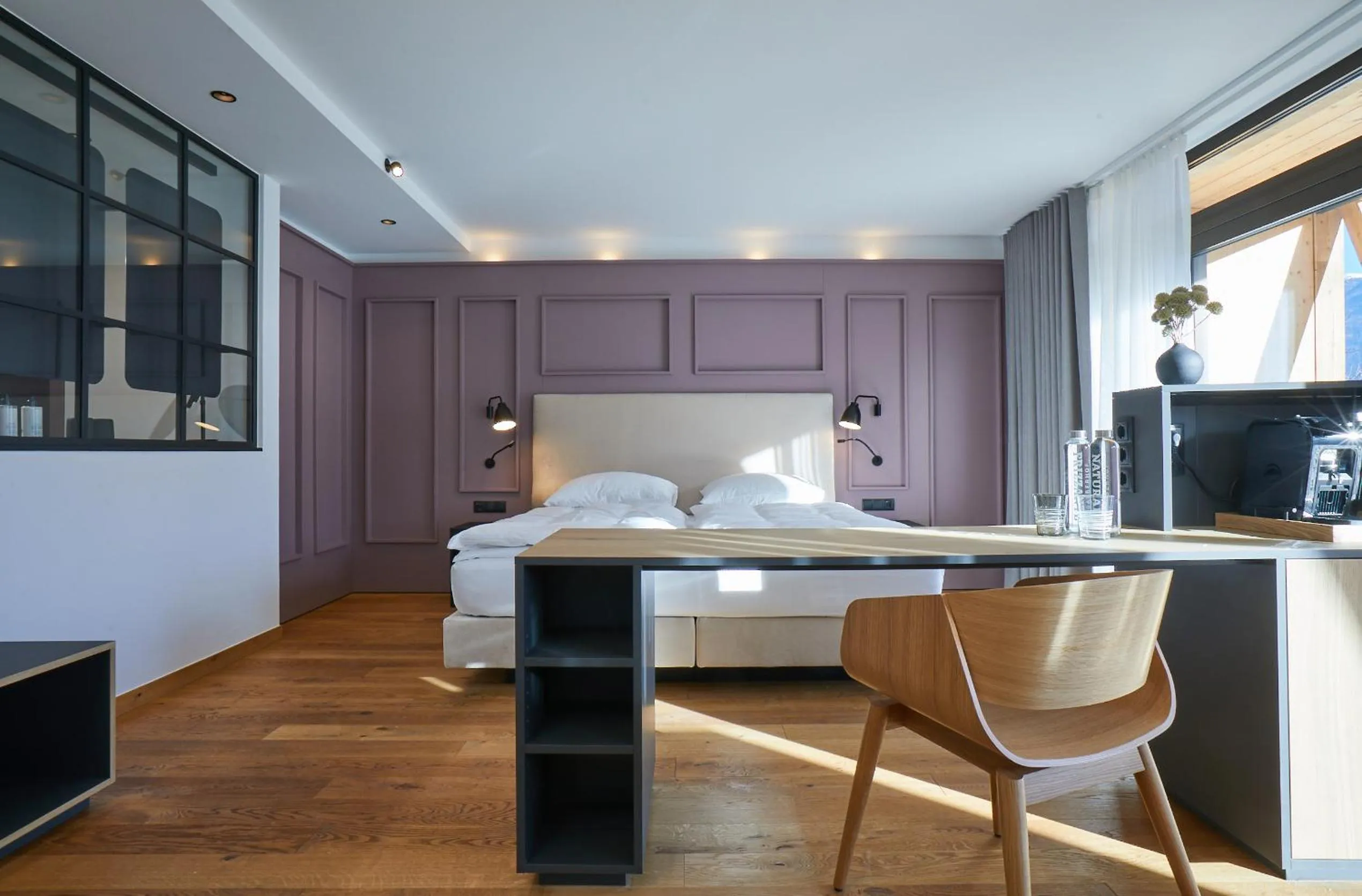 Bedroom, Bed in Hotel Garberhof