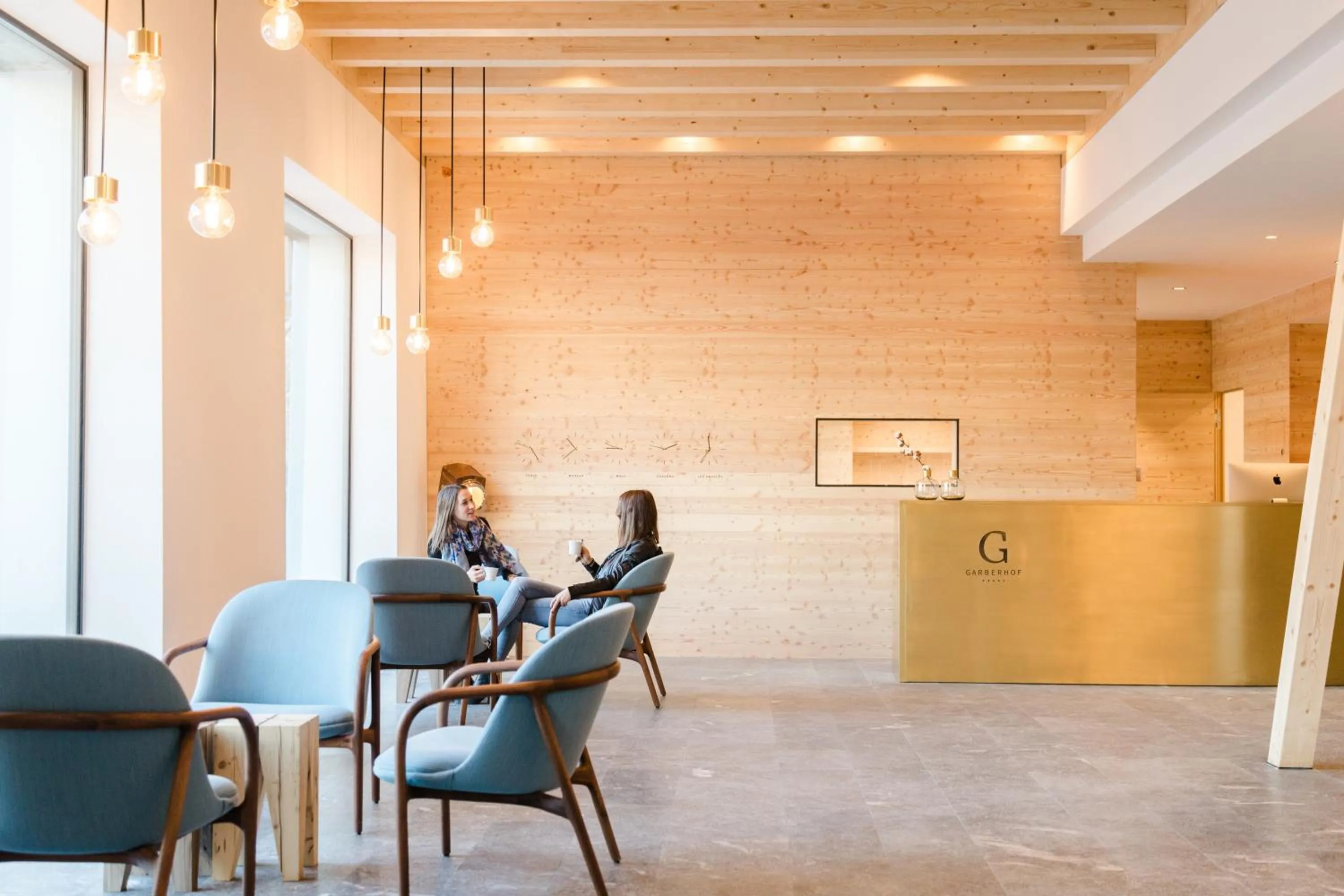 Lobby or reception in Hotel Garberhof