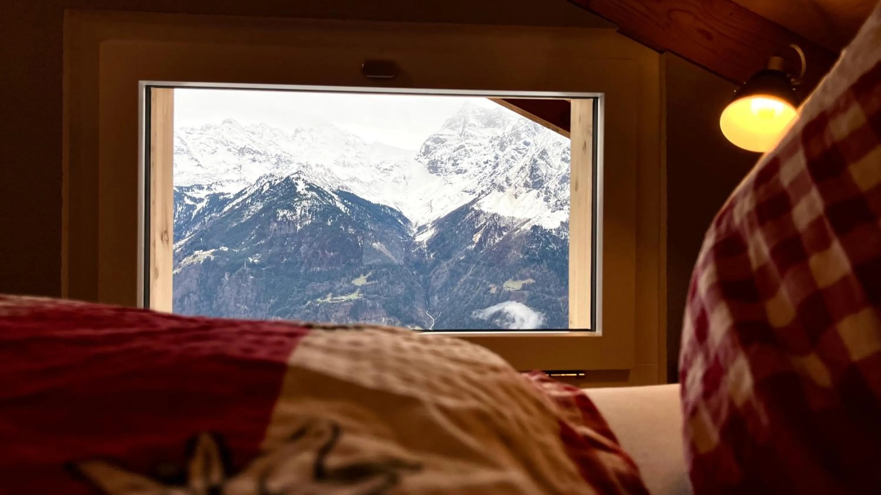 Bed in Berggasthaus Eggberge - Boutique Mountain Hotel - Access via Cablecar