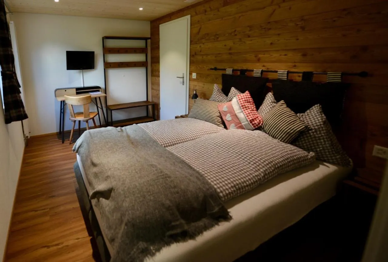 Bed in Berggasthaus Eggberge - Boutique Mountain Hotel - Access via Cablecar