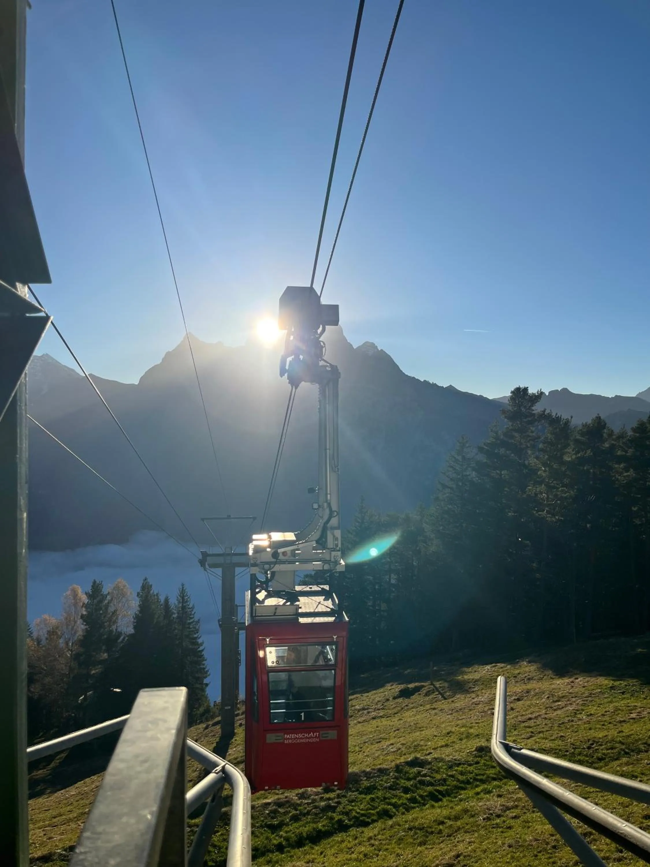 Natural landscape in Berggasthaus Eggberge - Boutique Mountain Hotel - Access via Cablecar