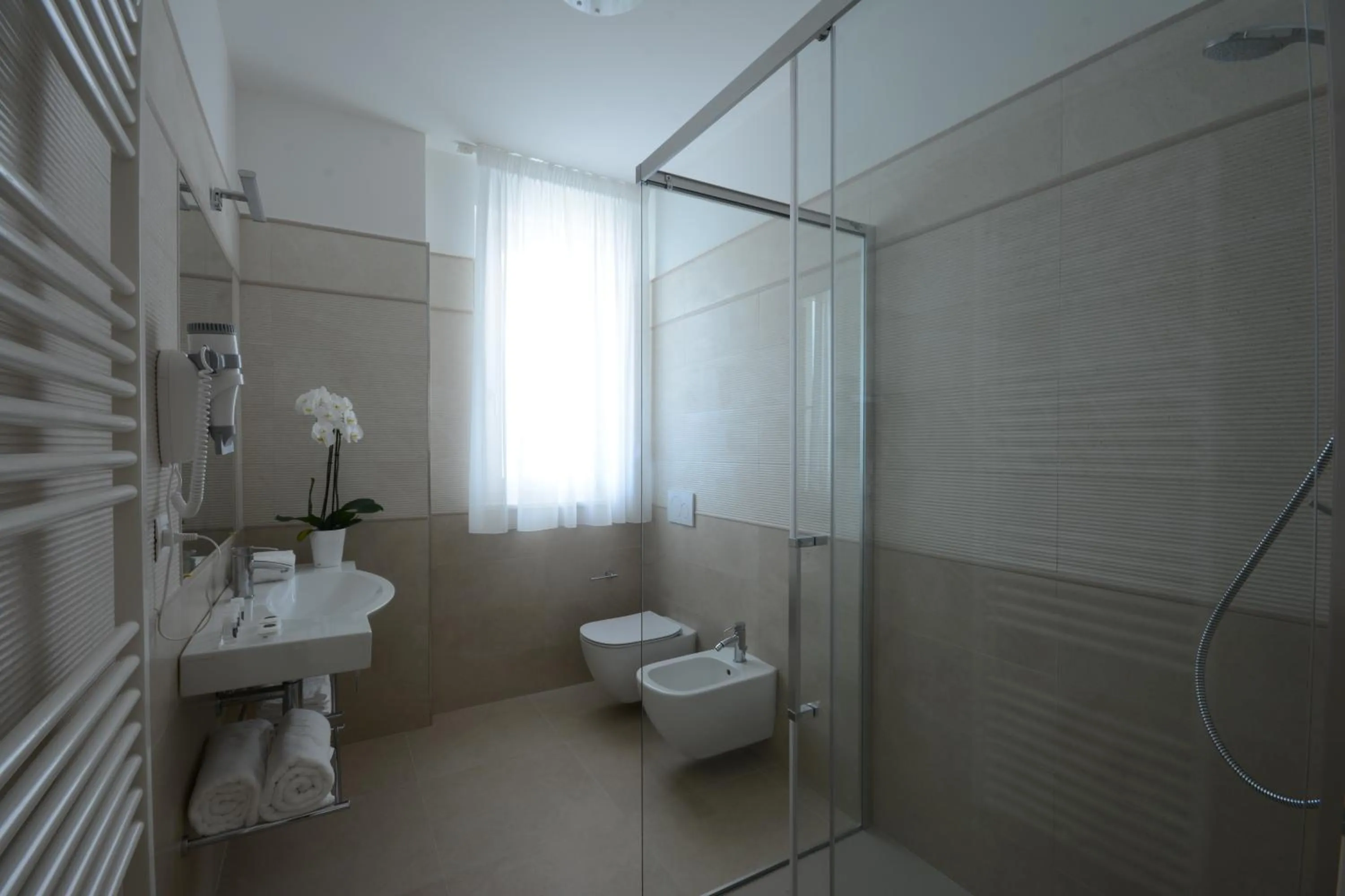 Shower in Residence La Villa