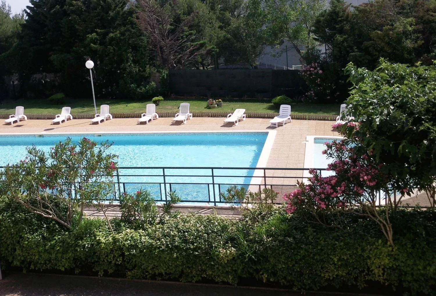 Swimming pool in Hôtel Residence Les Aiguades