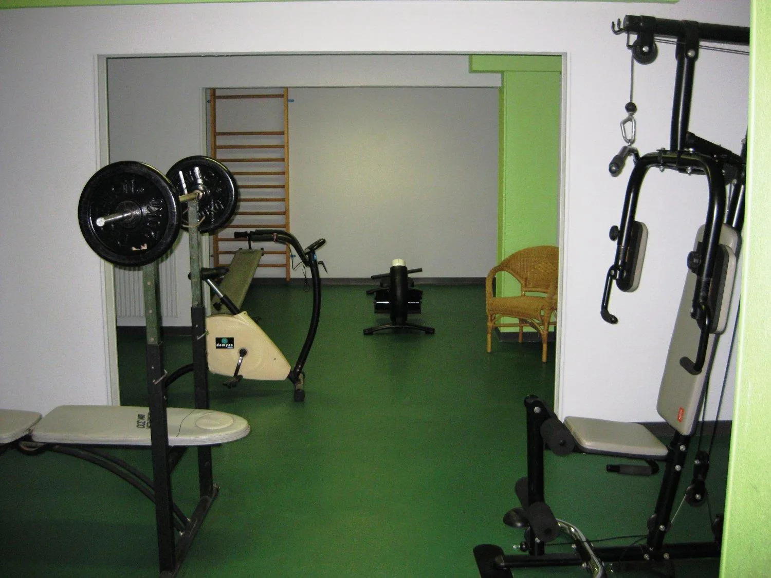 Fitness centre/facilities in Hôtel Residence Les Aiguades