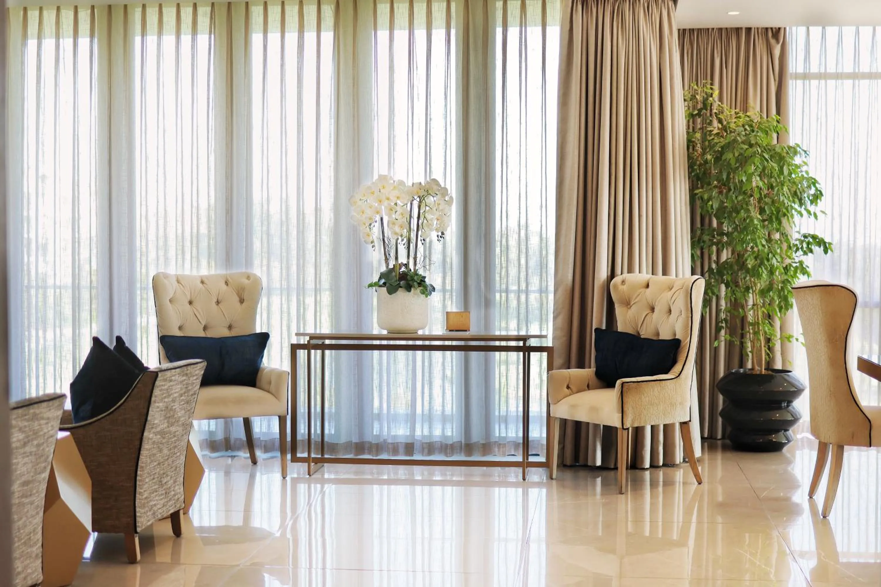 Living room in The Houghton Hotel, Spa, Wellness & Golf