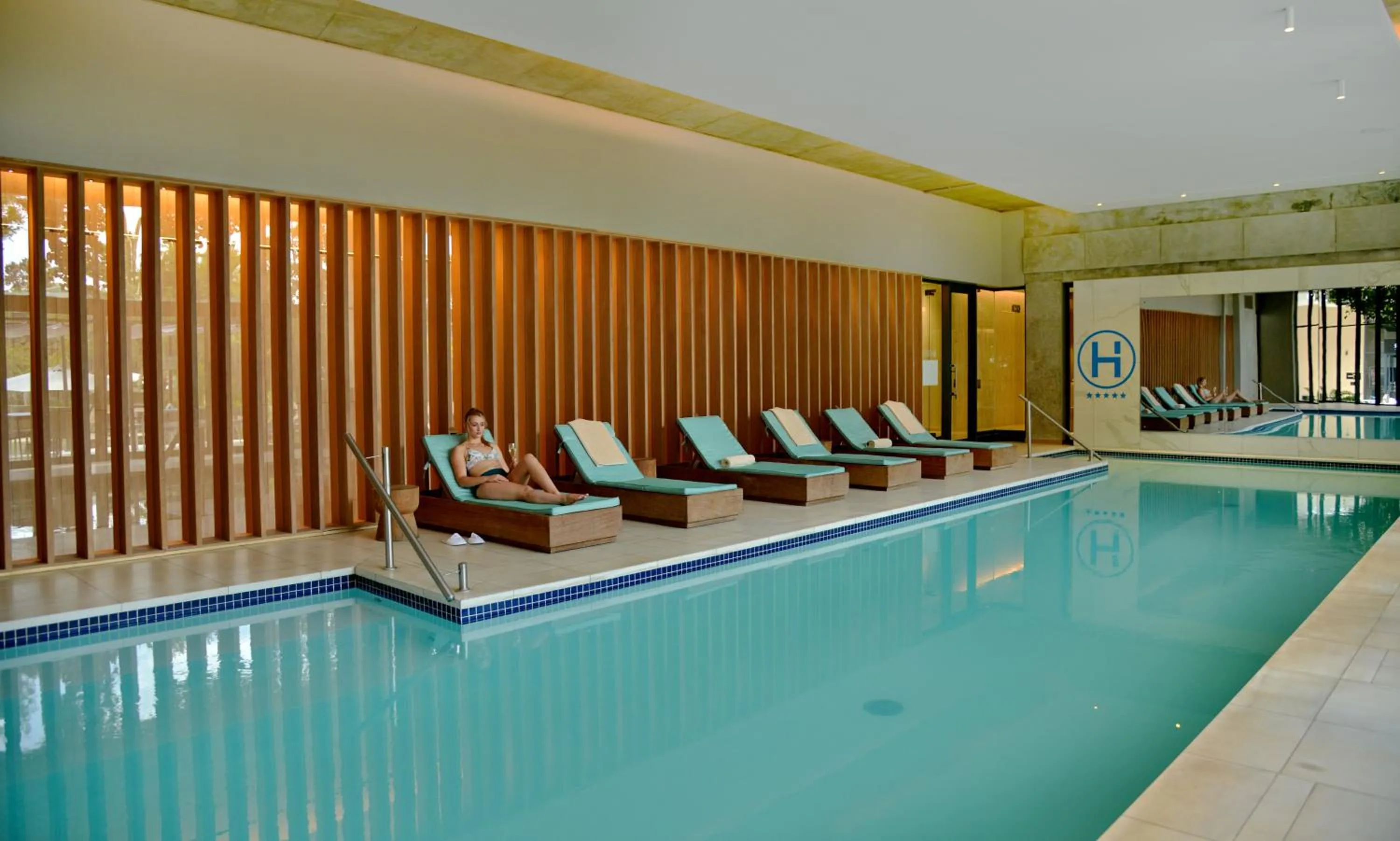 Swimming pool in The Houghton Hotel, Spa, Wellness & Golf