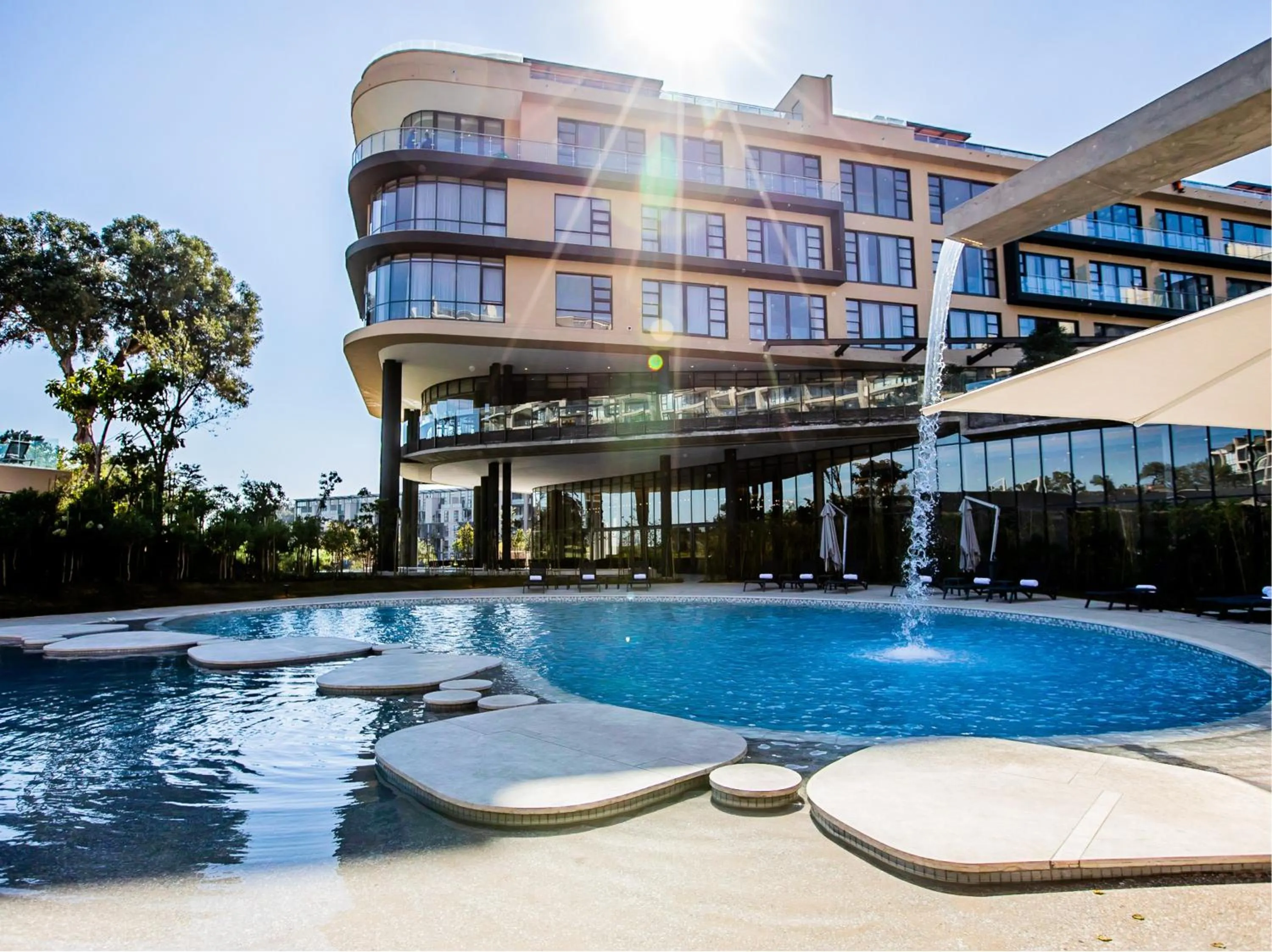 Swimming pool in The Houghton Hotel, Spa, Wellness & Golf