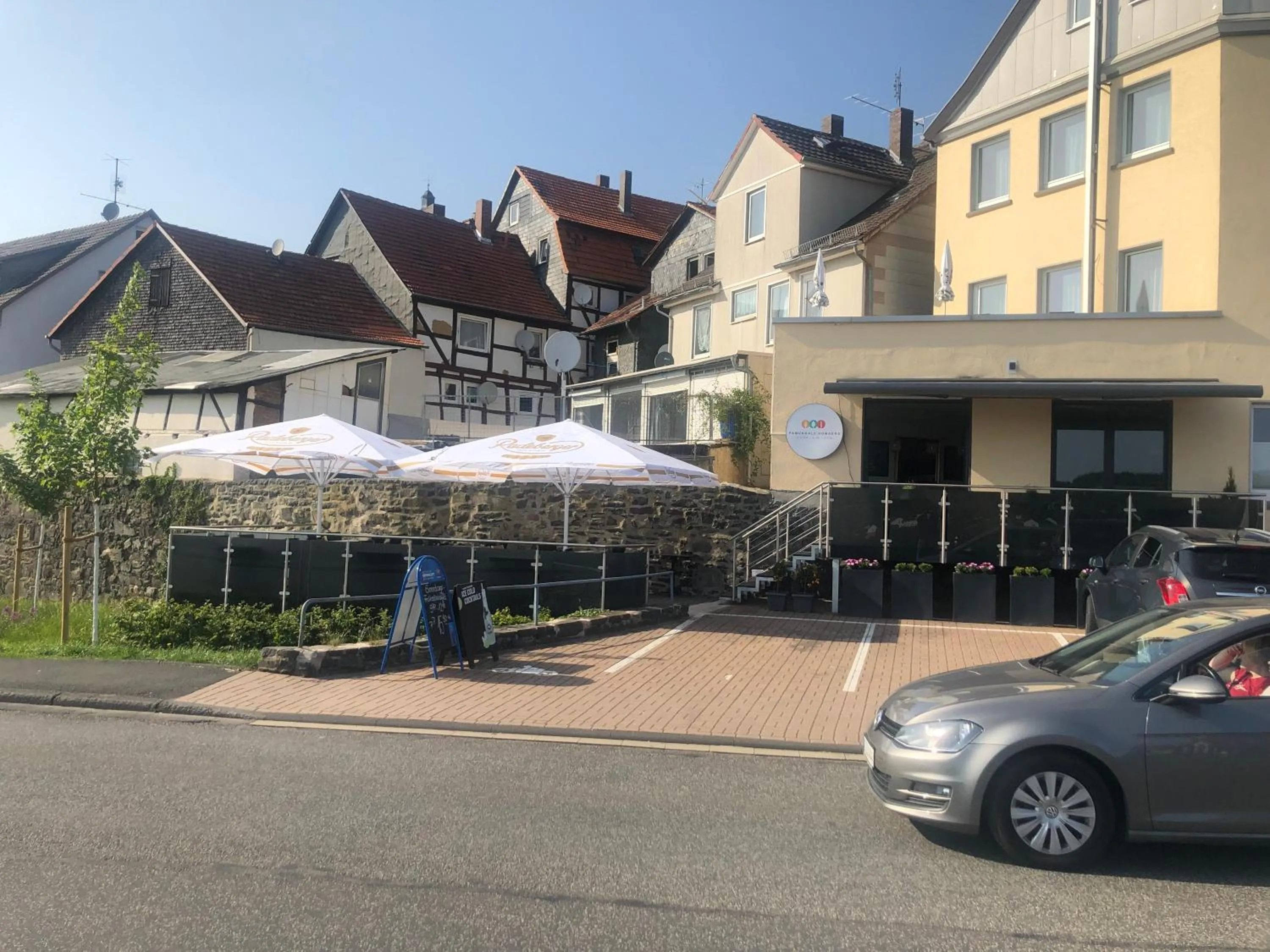 Property building in Burghotel Homberg