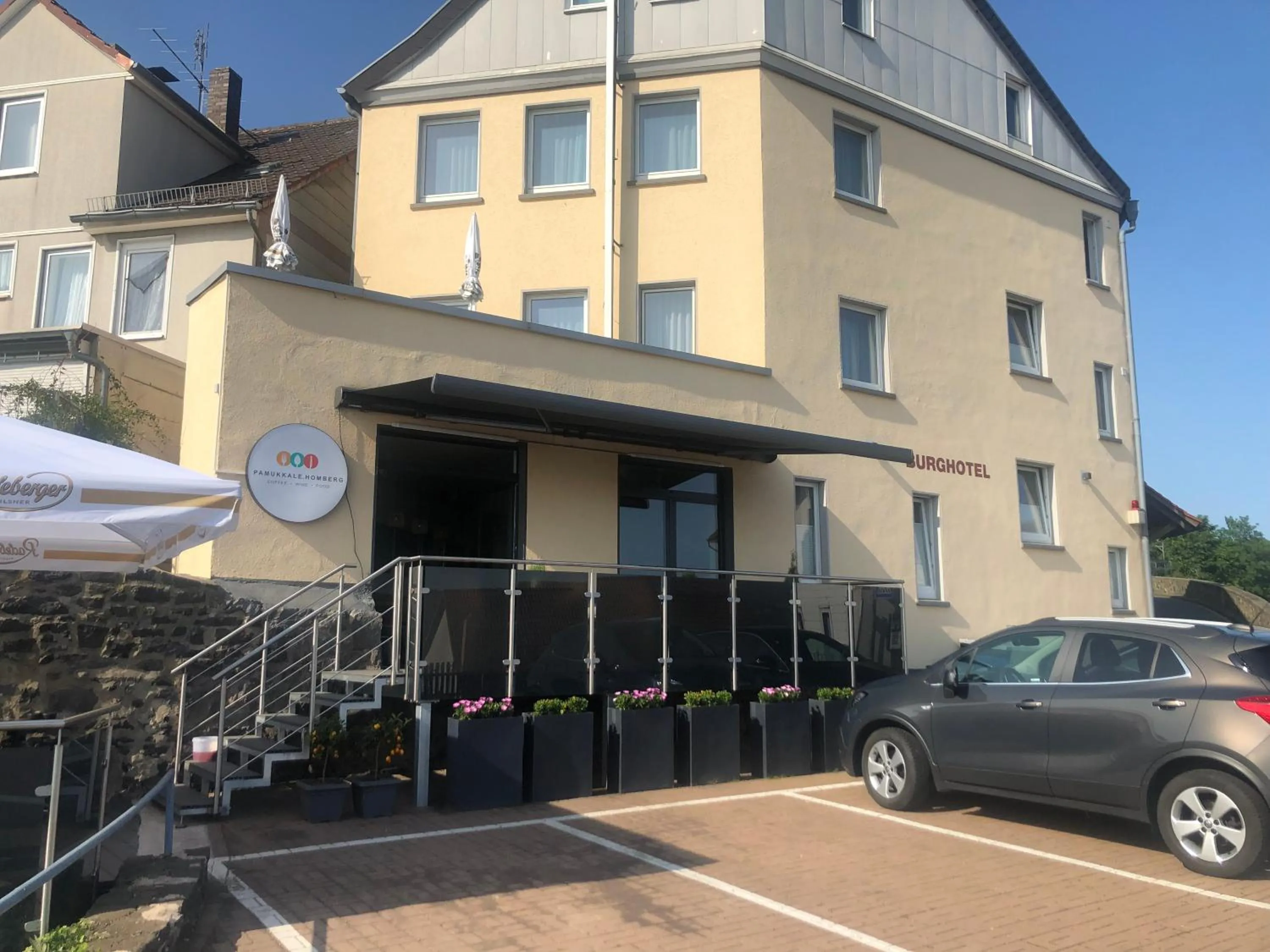 Property building in Burghotel Homberg