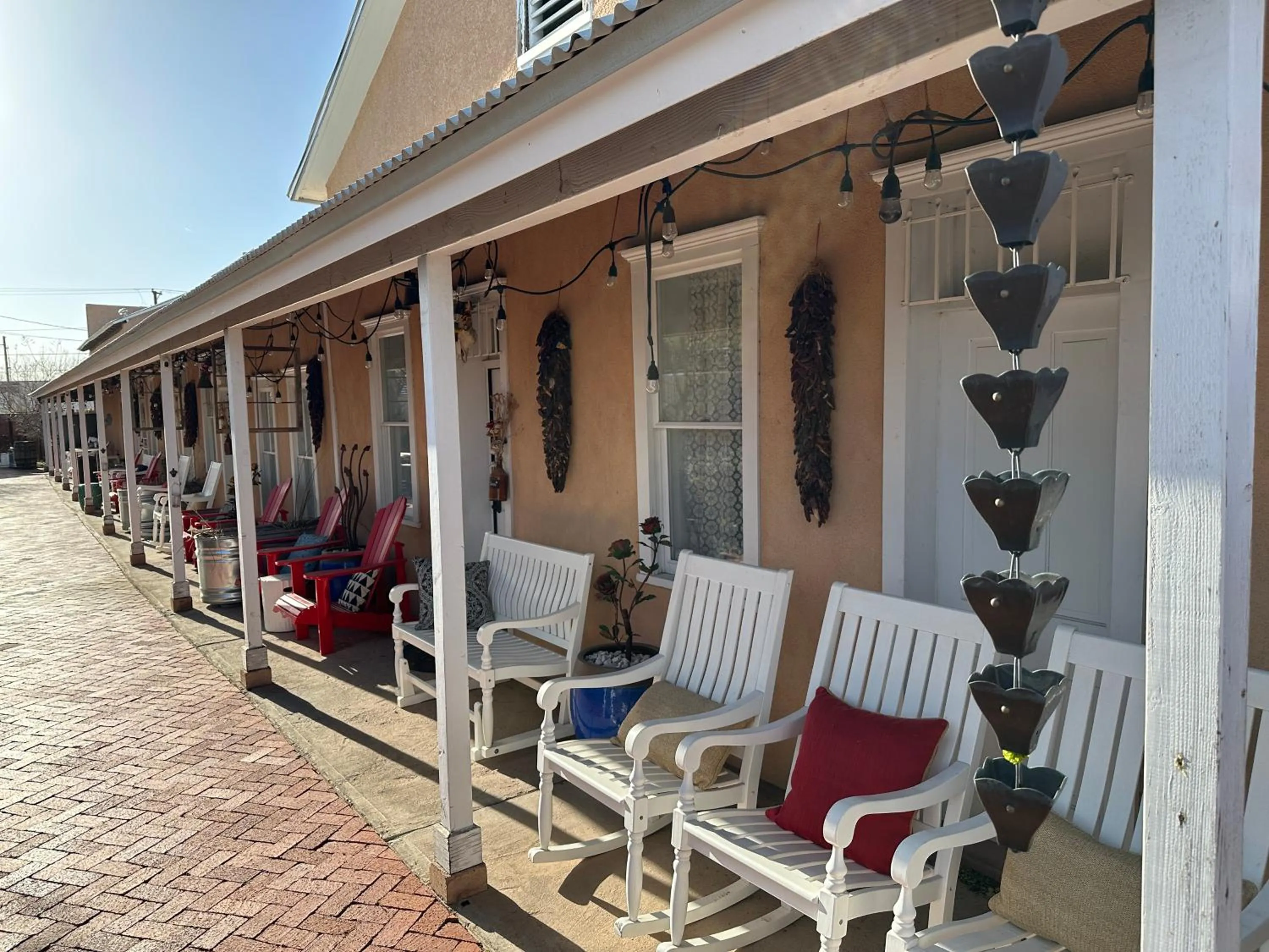 Patio in Painted Lady Bed & Brew