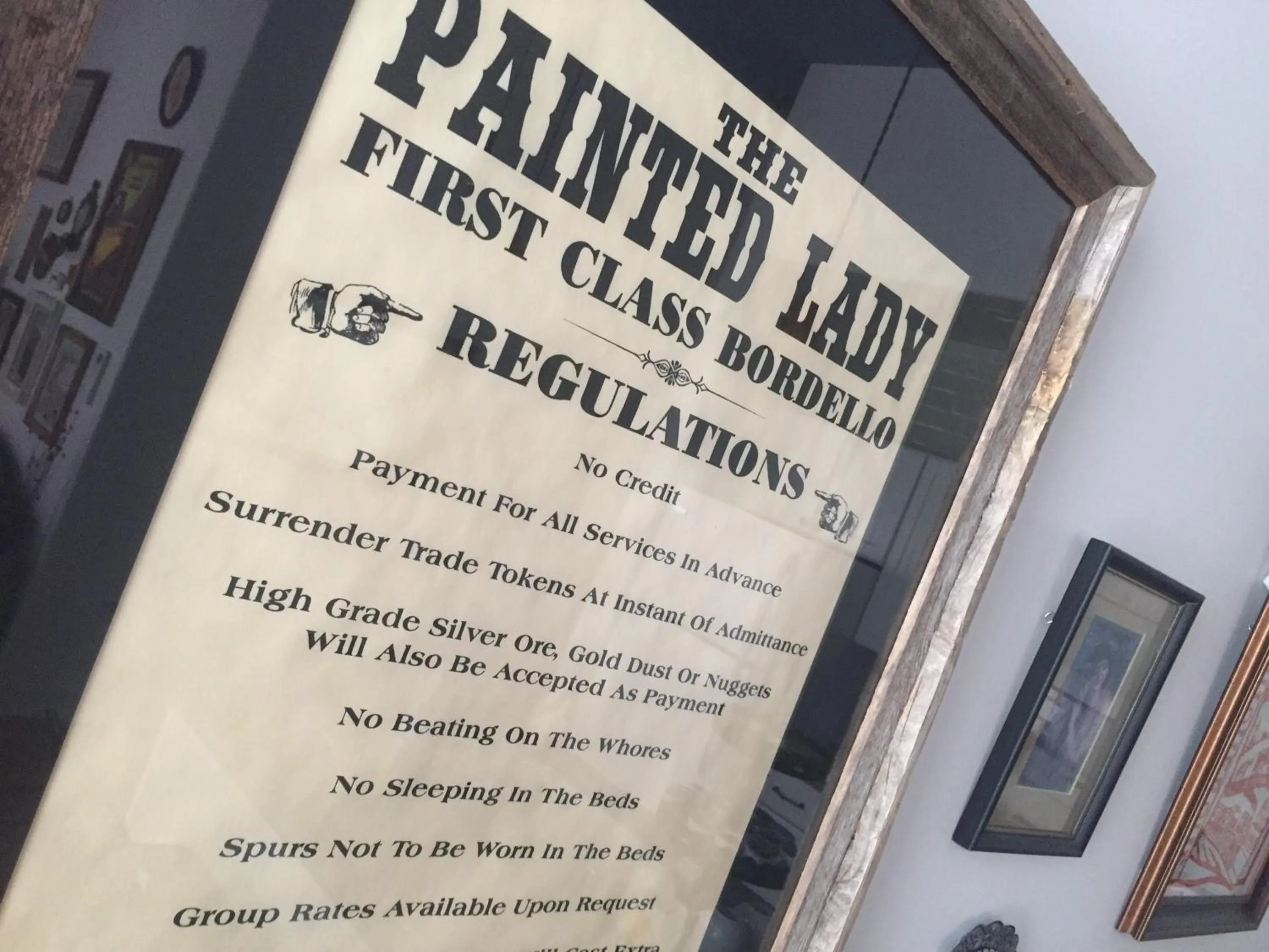 Property logo or sign in Painted Lady Bed & Brew