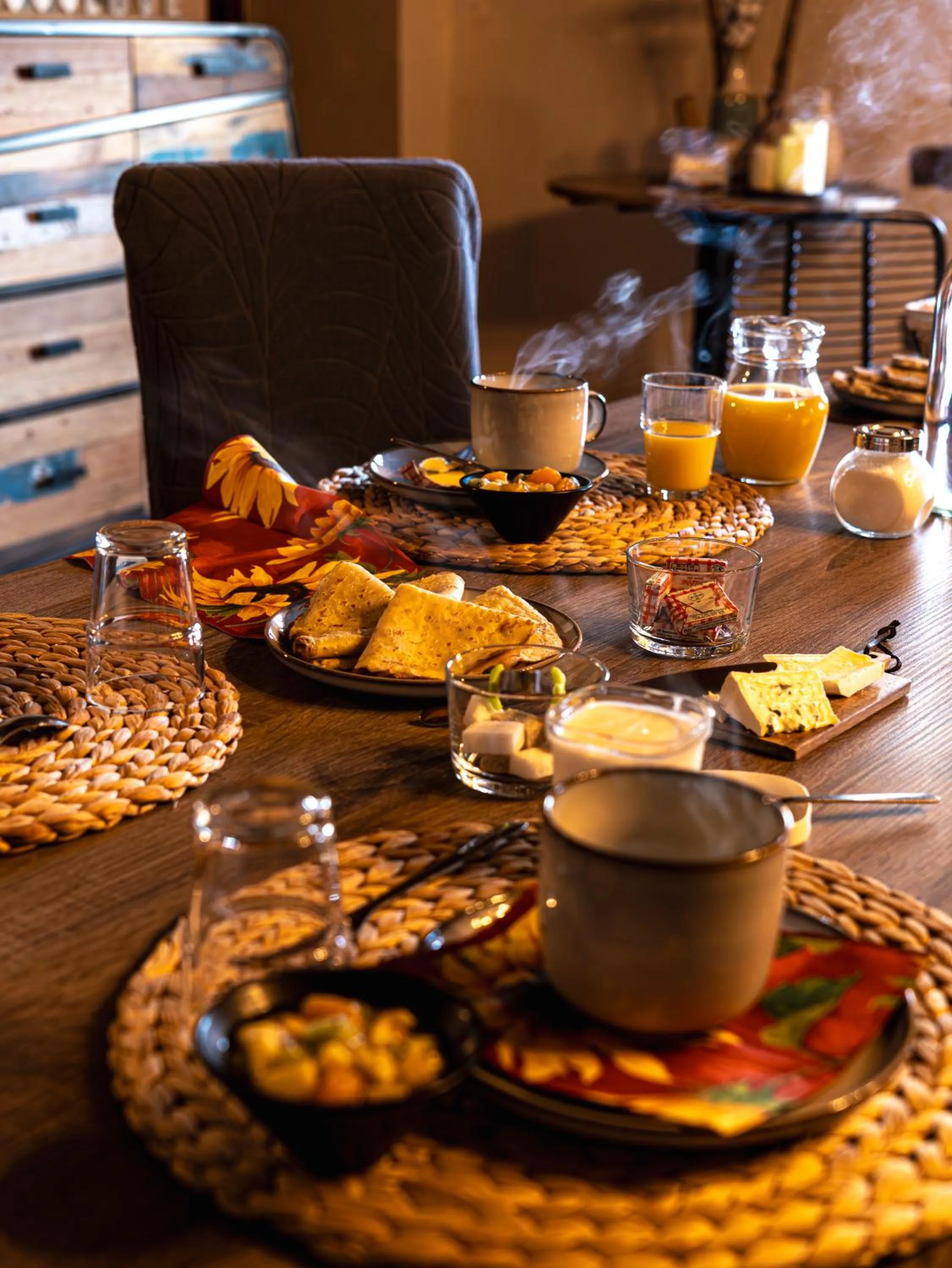 Breakfast in Le Haut Pont de la Baie