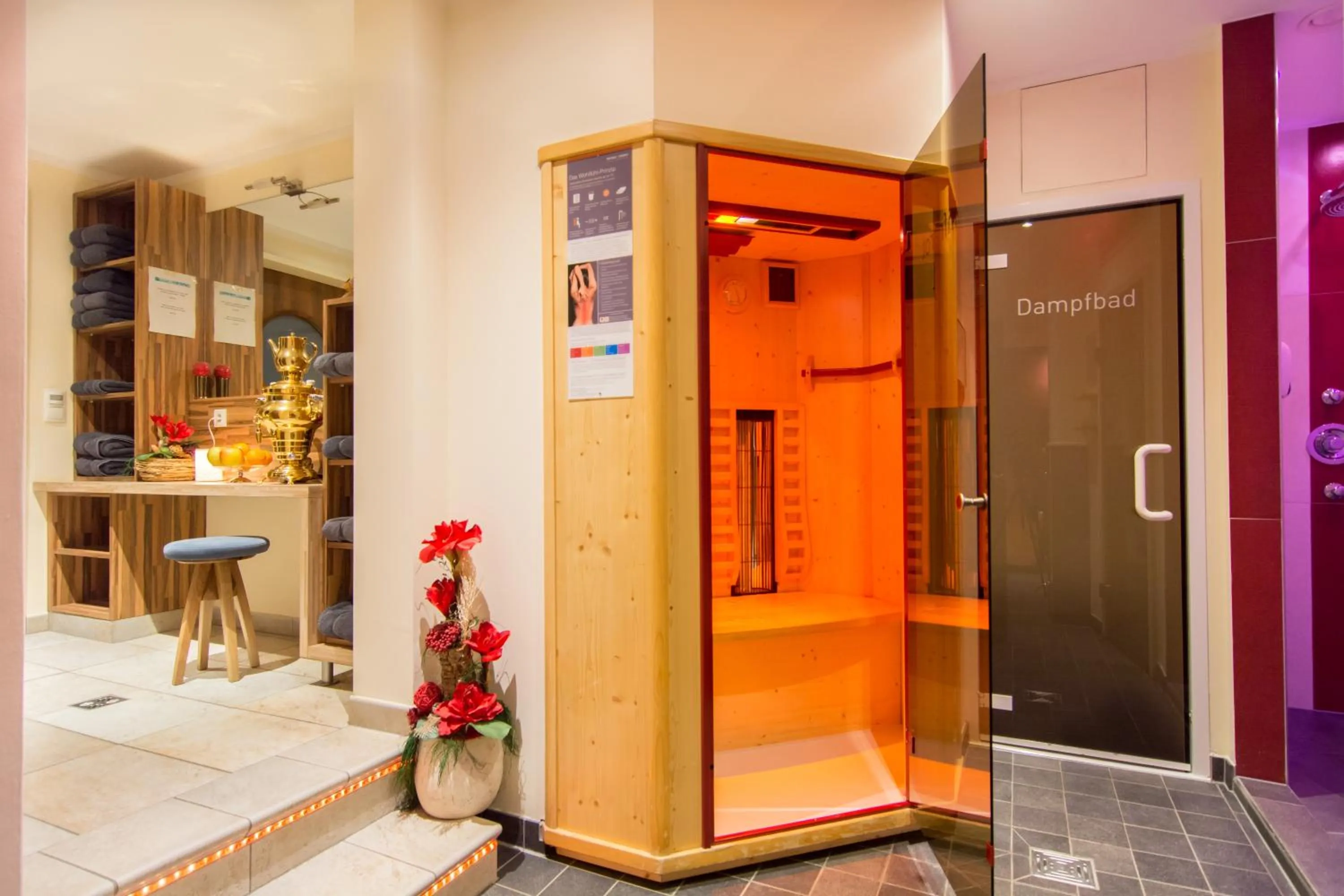 Steam room in Astellina hotel-apart