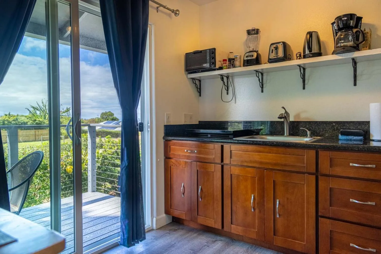 Balcony/Terrace in Puu Koa Palms vacation rental