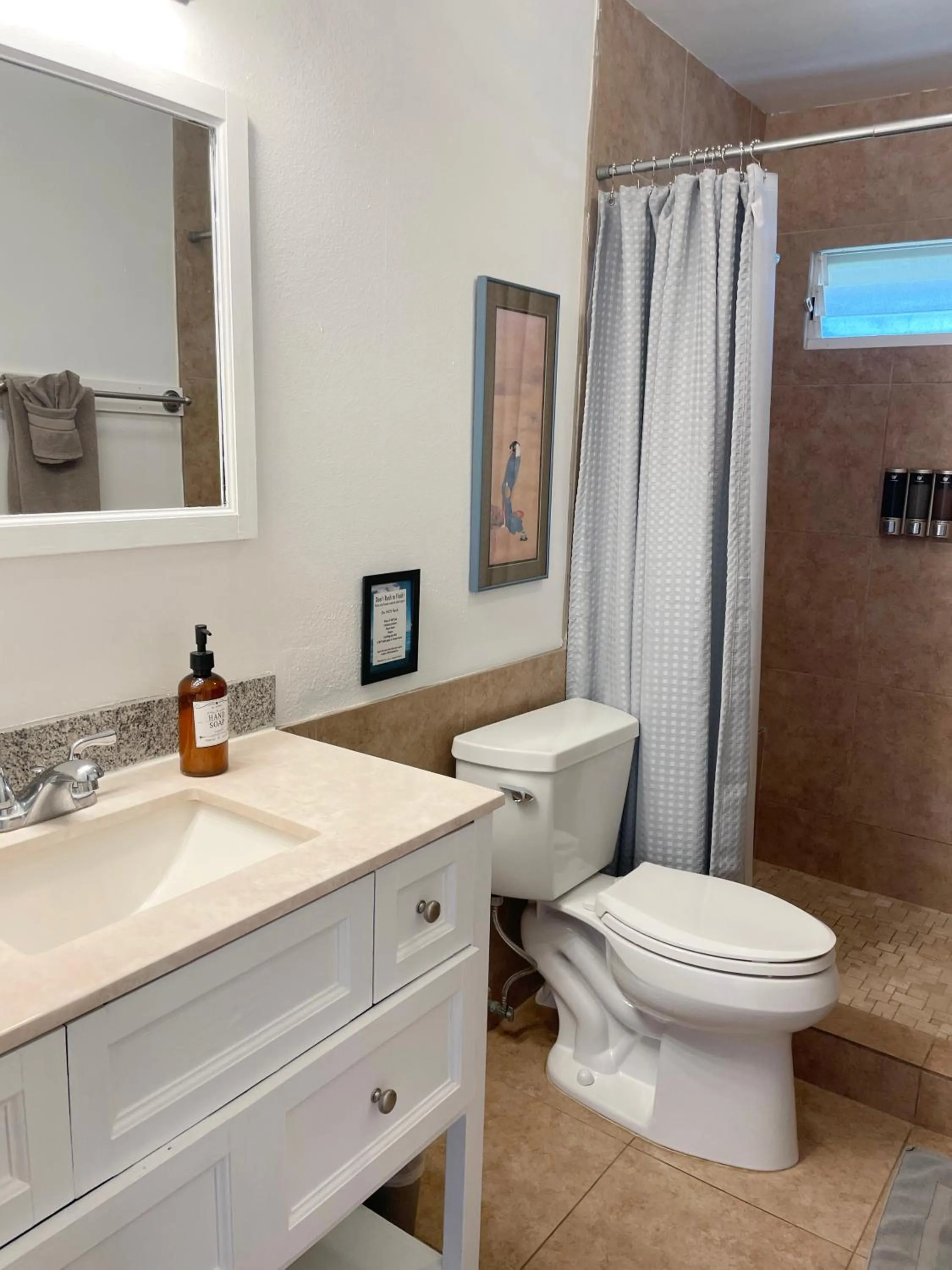 Shower in Puu Koa Palms vacation rental