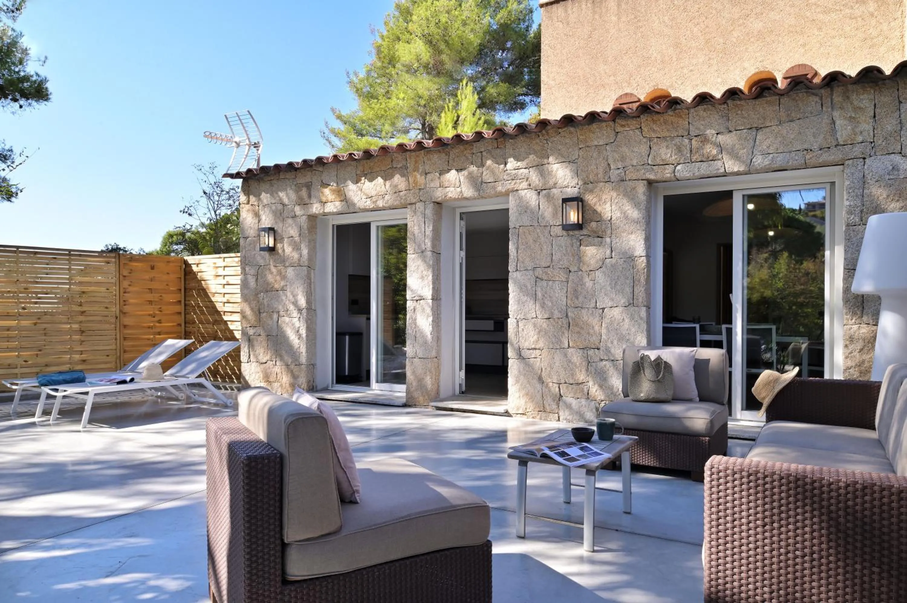 Patio in Hotel Bartaccia