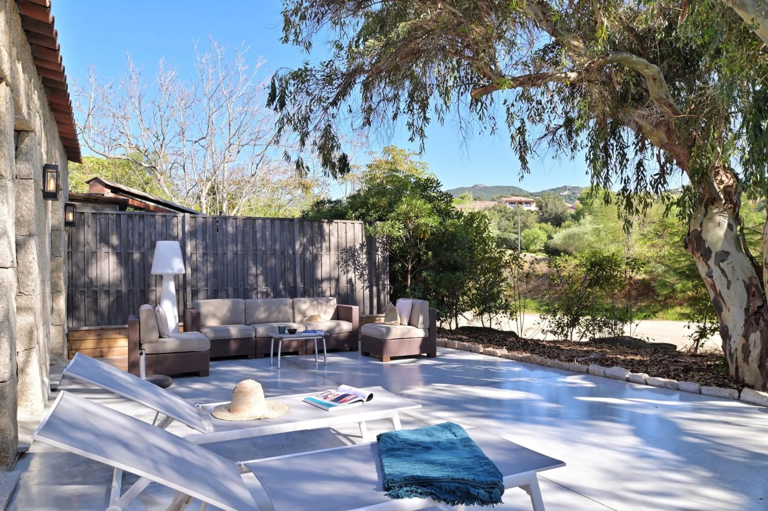 Patio in Hotel Bartaccia