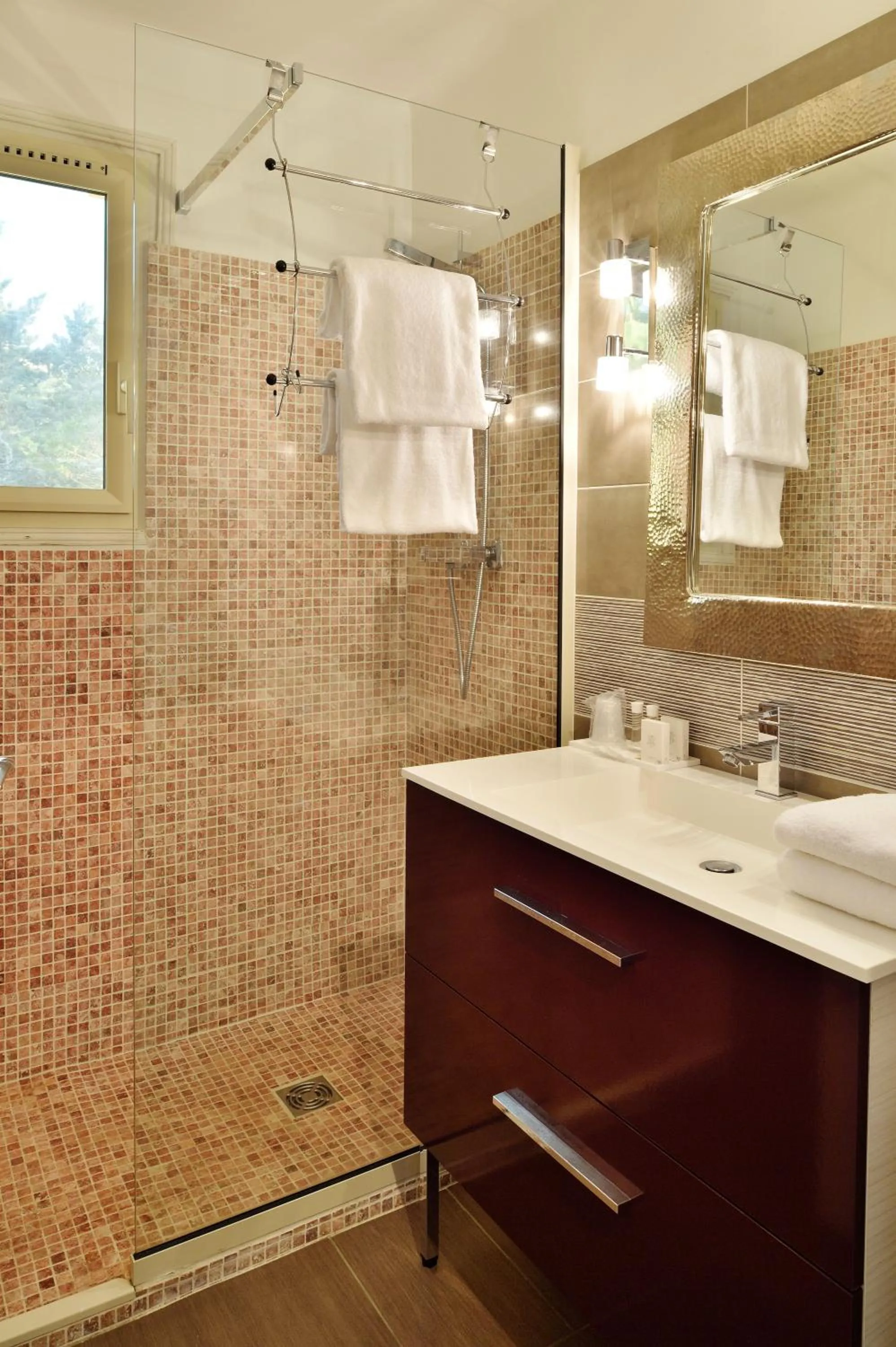 Bathroom in Hotel Bartaccia