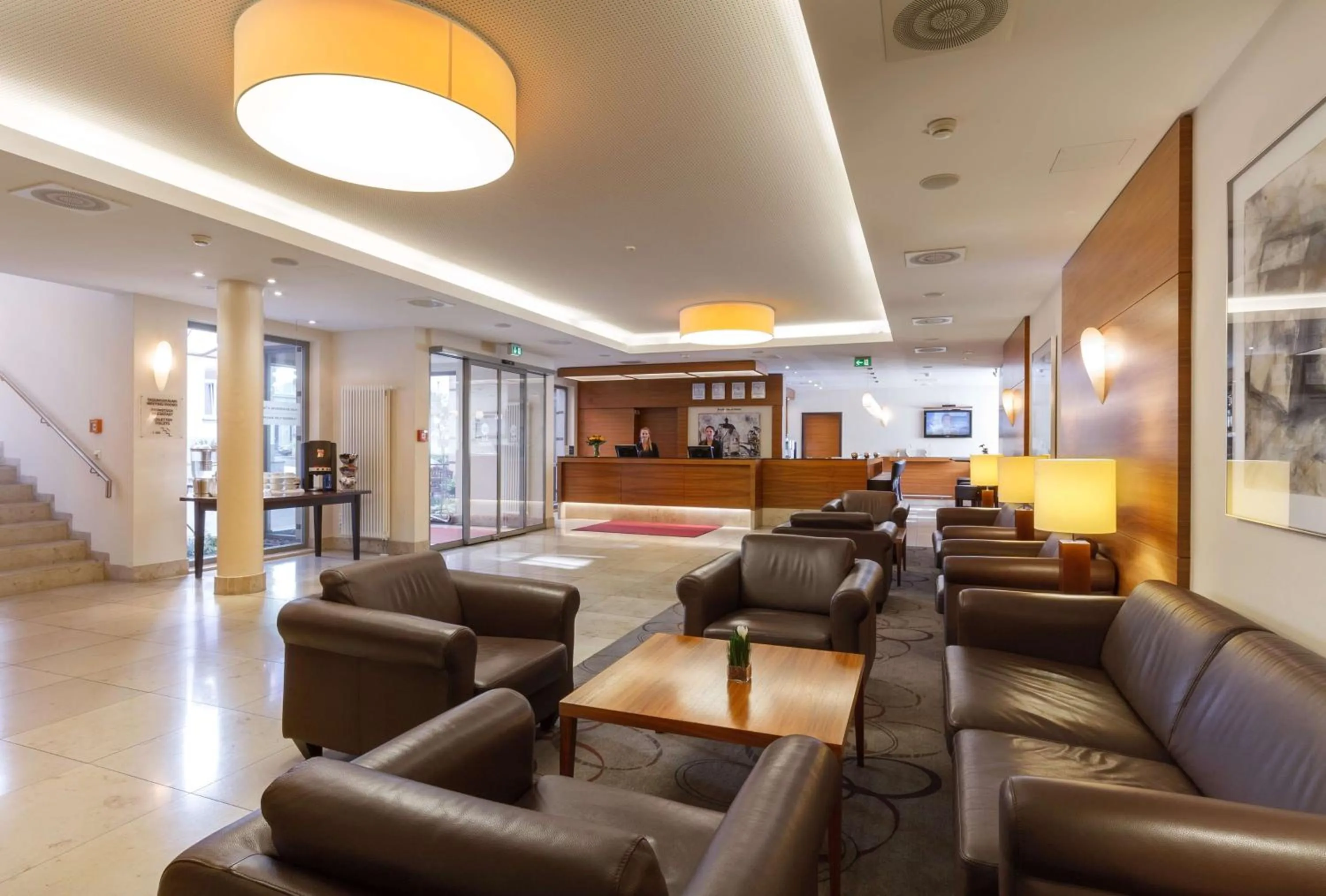 Lobby or reception in Best Western Hotel Bamberg