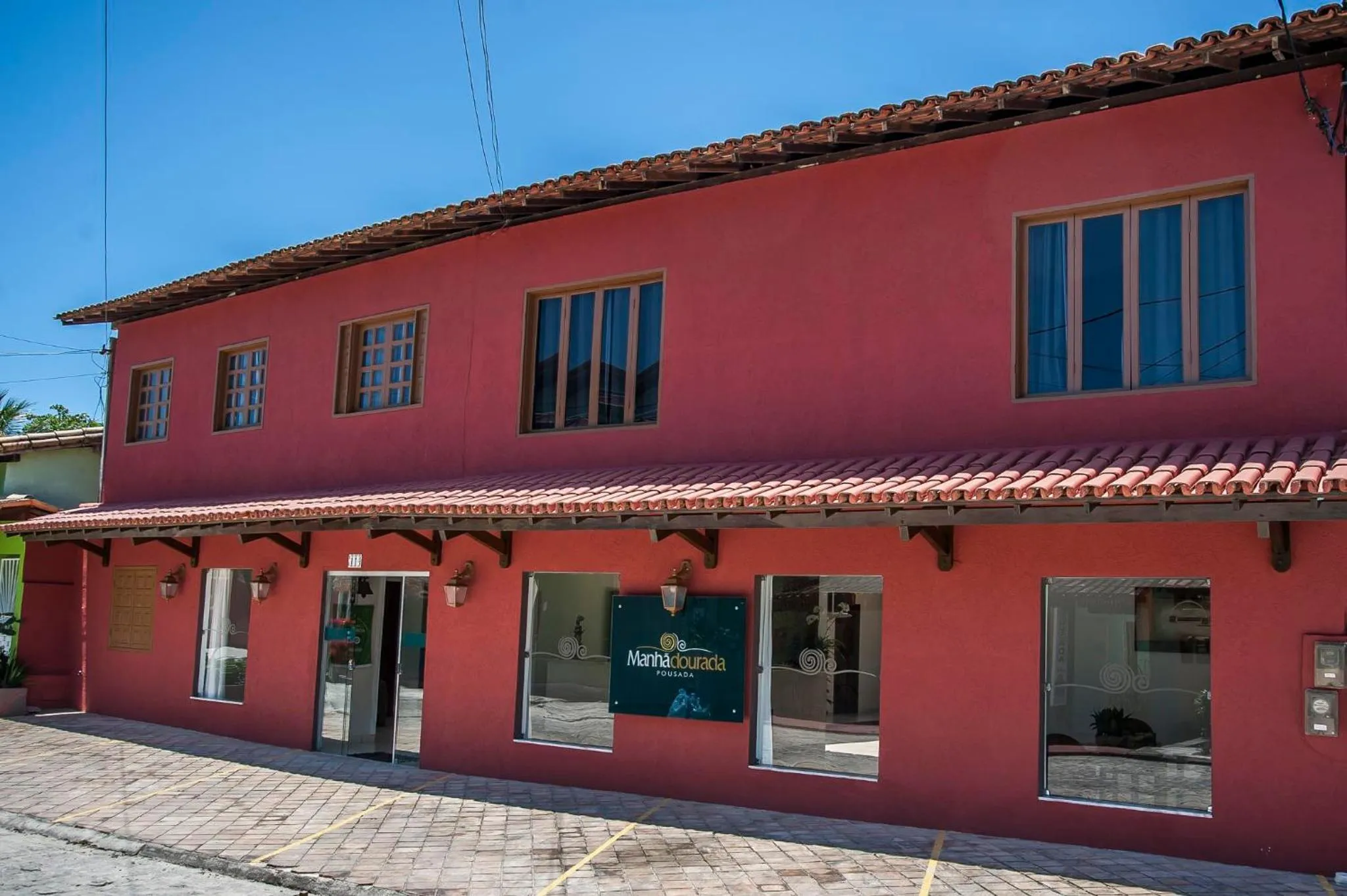 Facade/entrance in Pousada Manhã Dourada