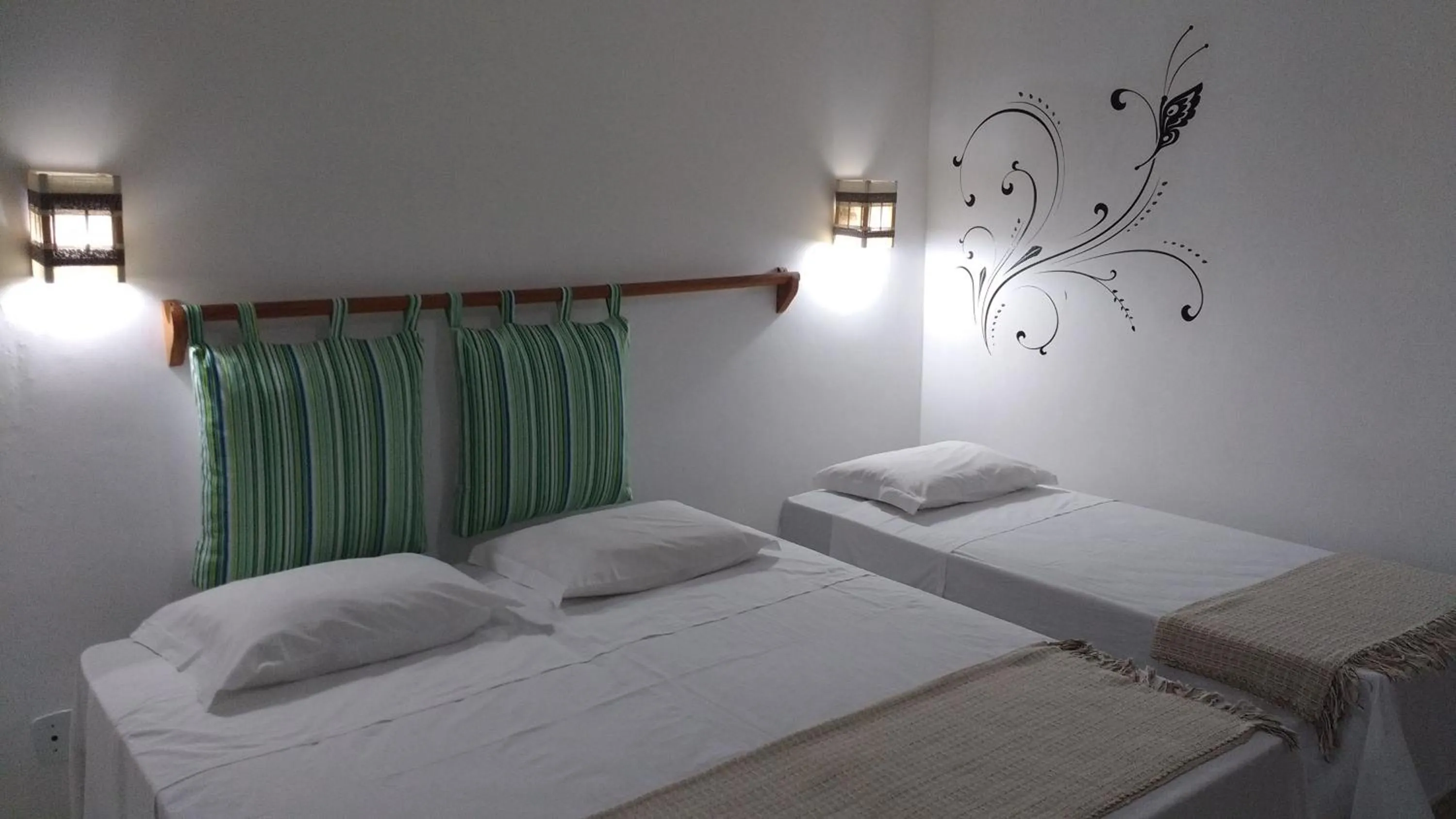 Bedroom, Bed in Pousada Manhã Dourada