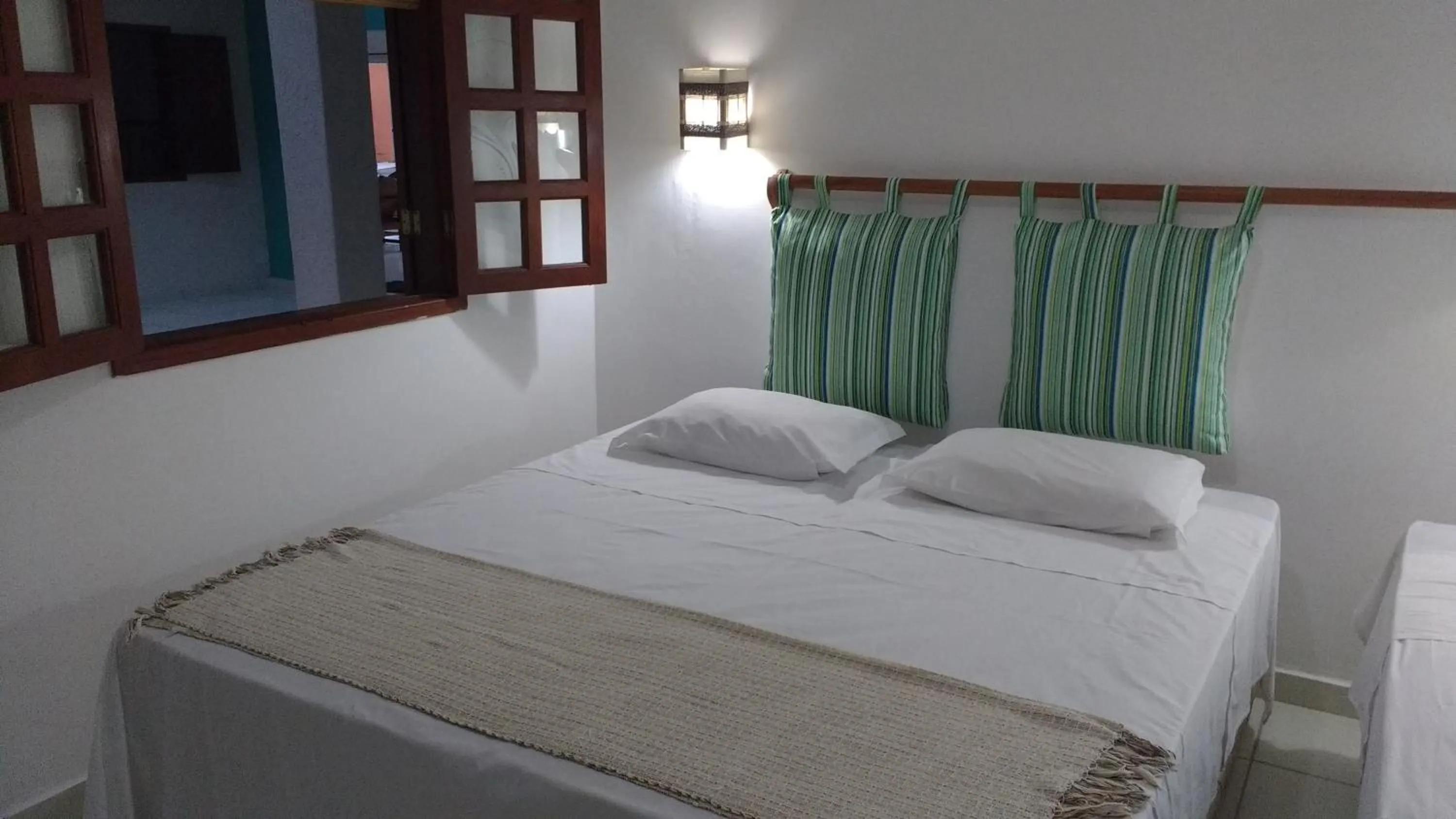 Bed in Pousada Manhã Dourada