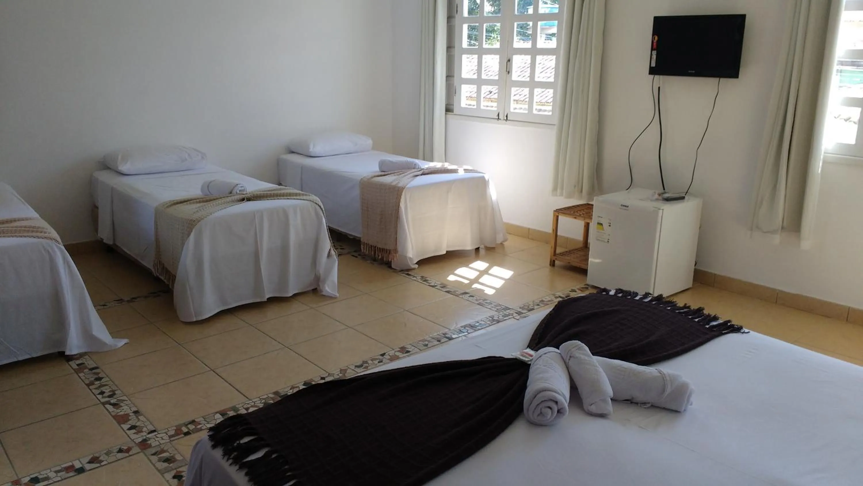 Bedroom, Bed in Pousada Manhã Dourada