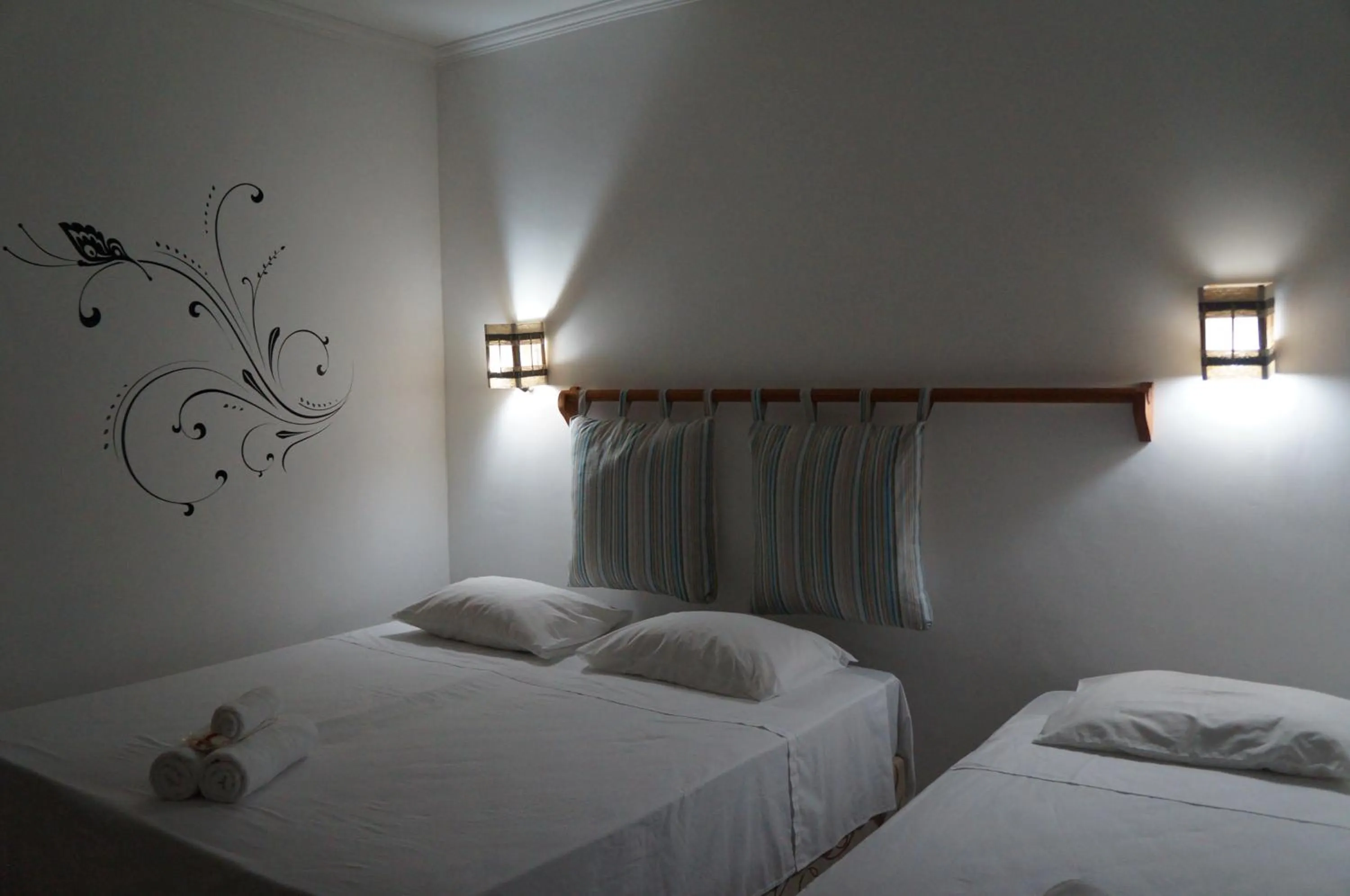 Bed in Pousada Manhã Dourada