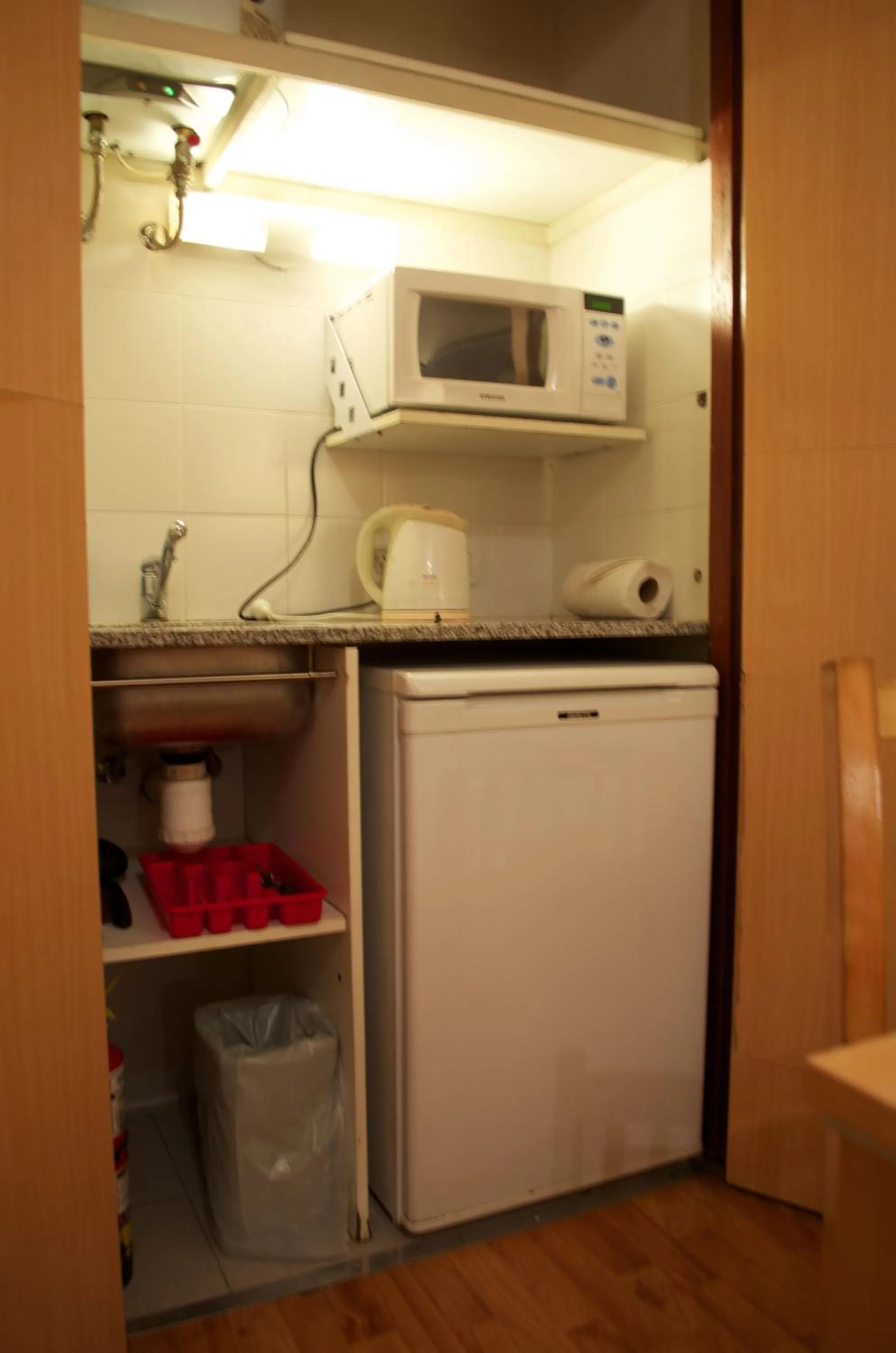 Kitchen or kitchenette in Apart San Diego Recoleta