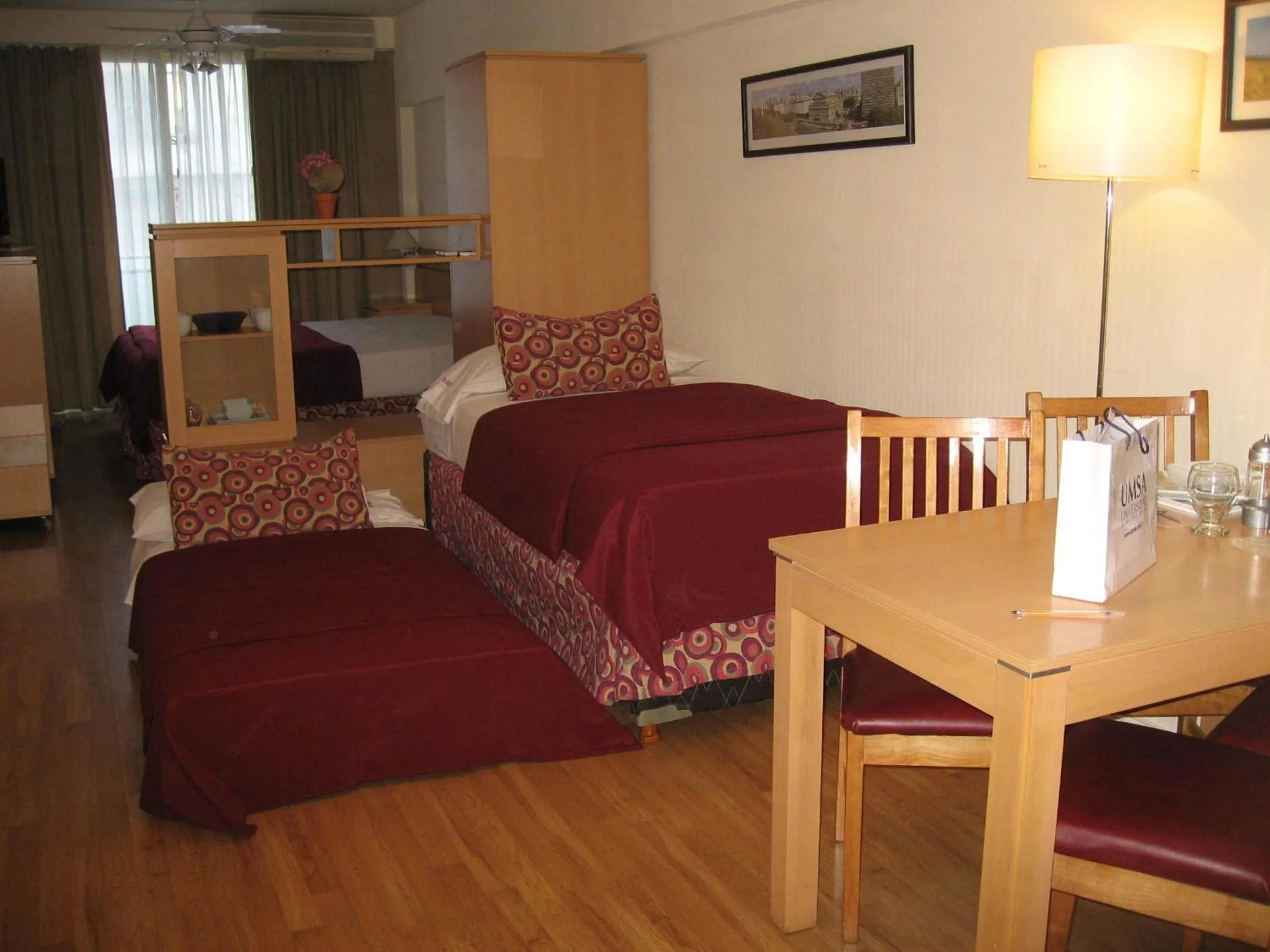 Bed in Apart San Diego Recoleta