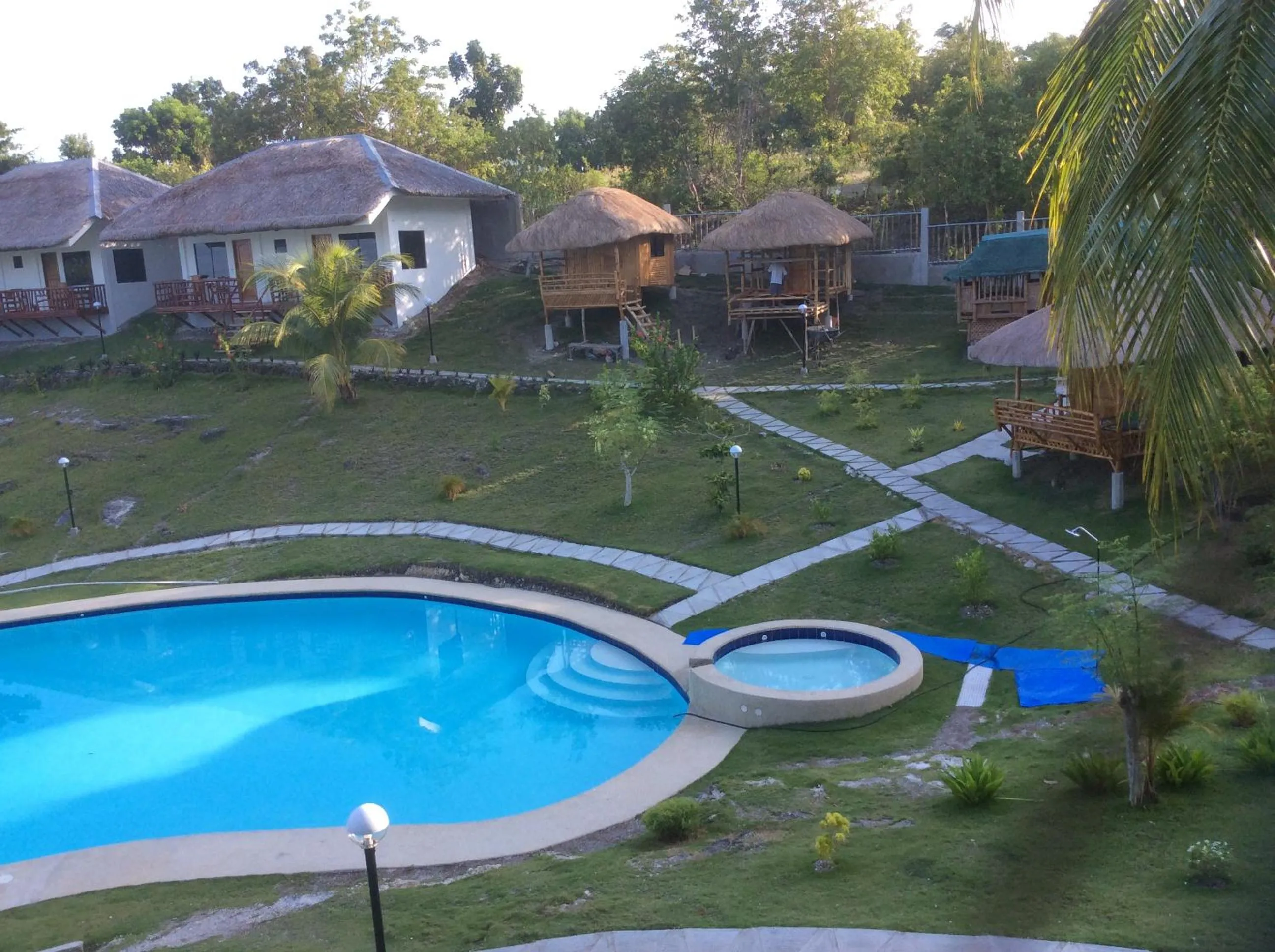 Pool view in Cuestas Beach Resort and Restaurant