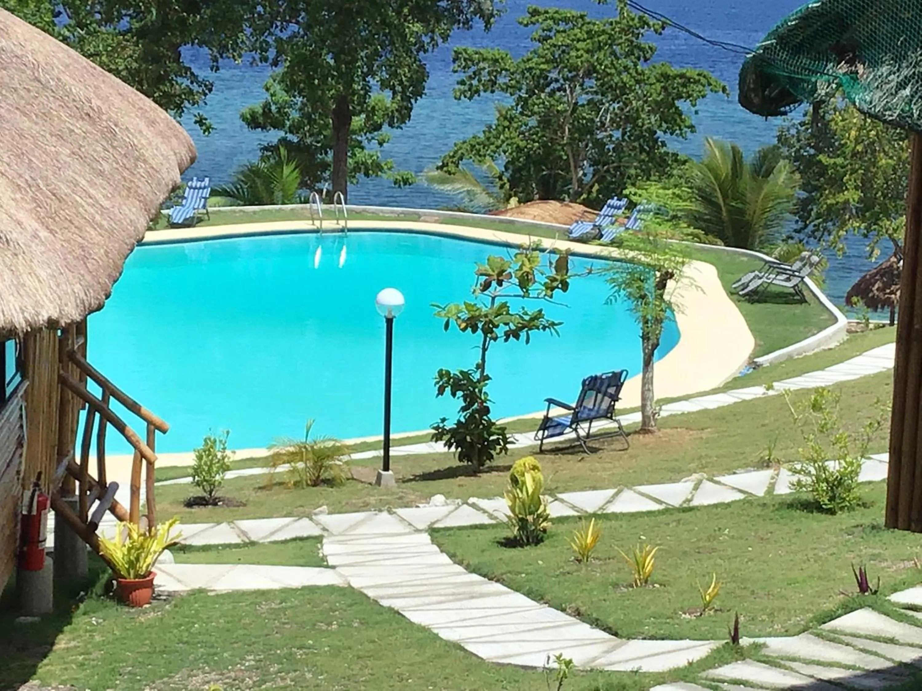 Pool view in Cuestas Beach Resort and Restaurant