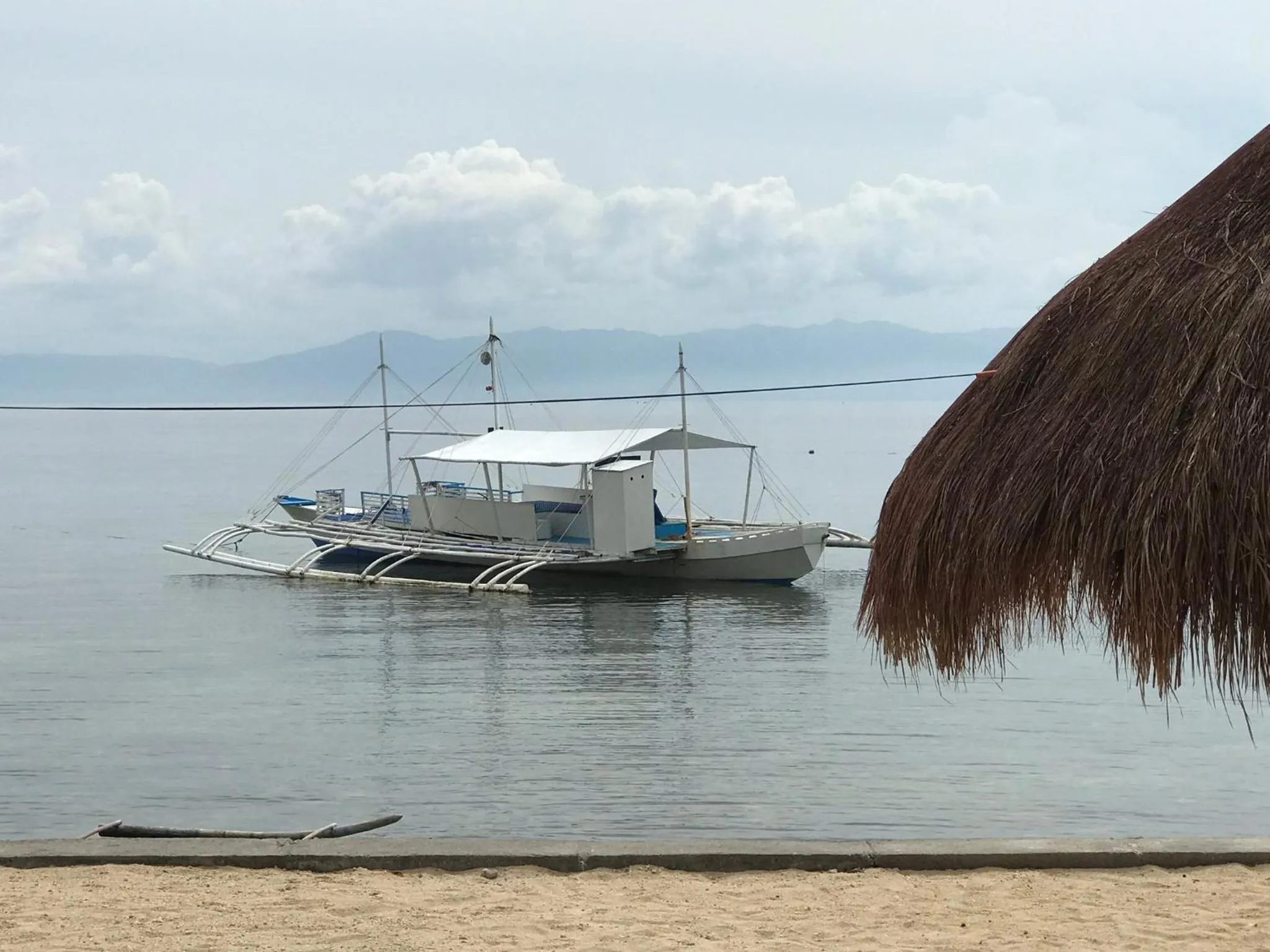 Sea view in Cuestas Beach Resort and Restaurant