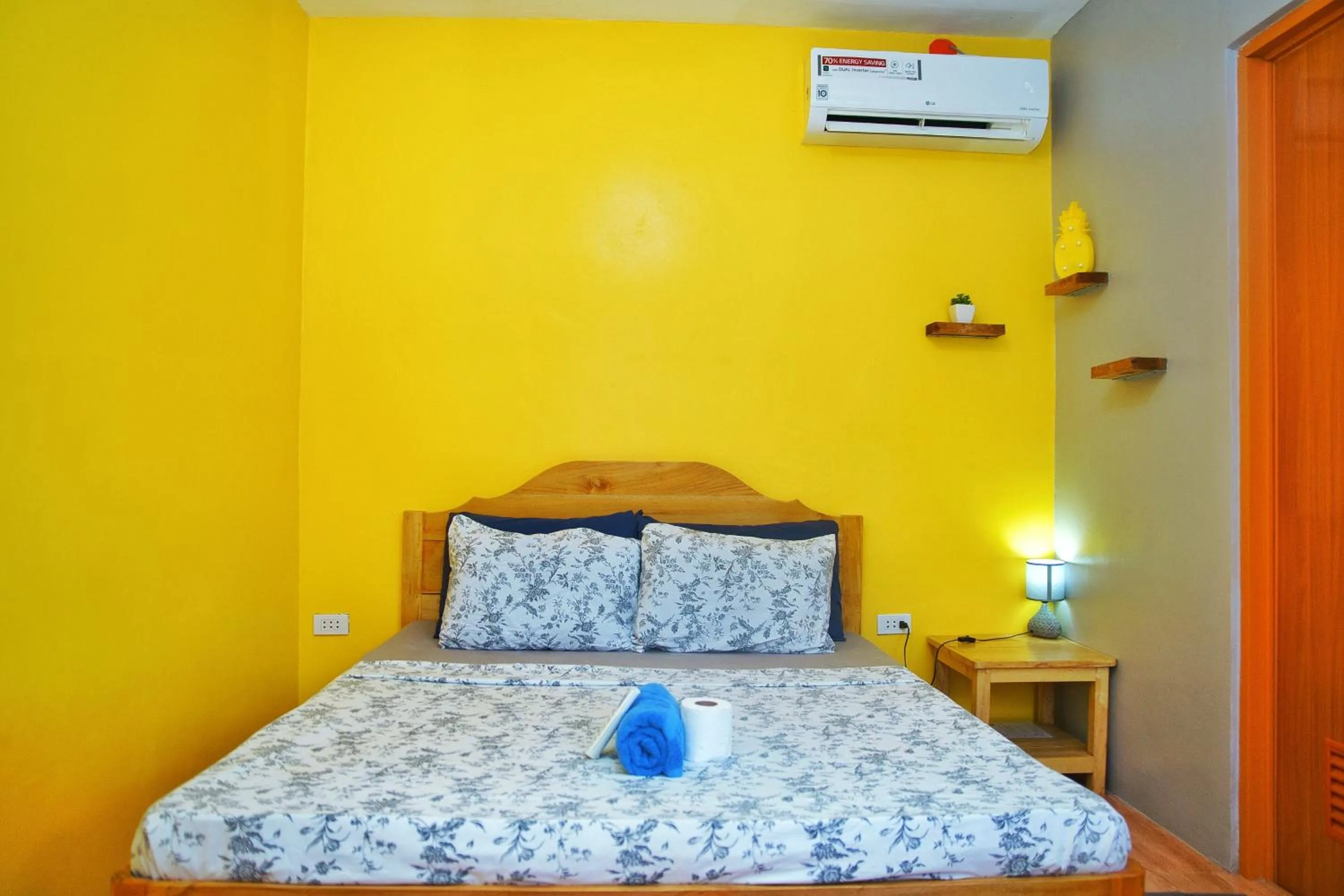 Bed in Ananas Guesthouse