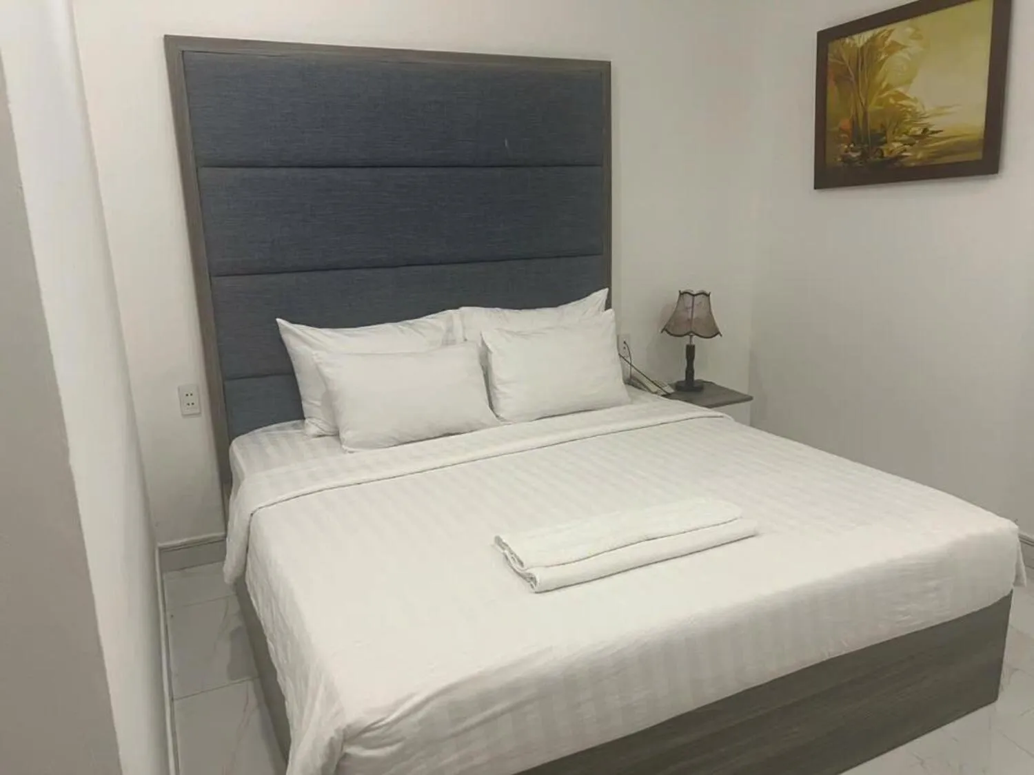 Bed in White Diamond Airport Hotel - TSN