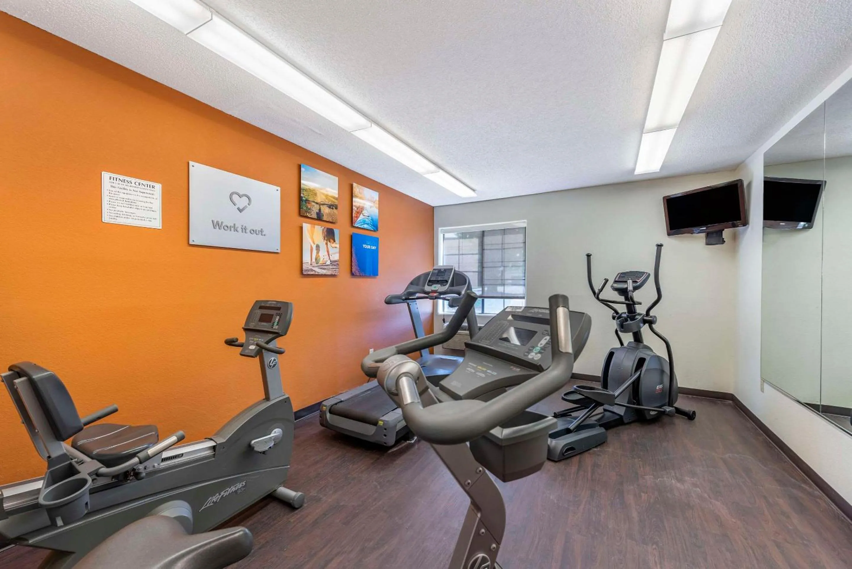 Fitness centre/facilities in Comfort Suites Castle Rock - Denver South