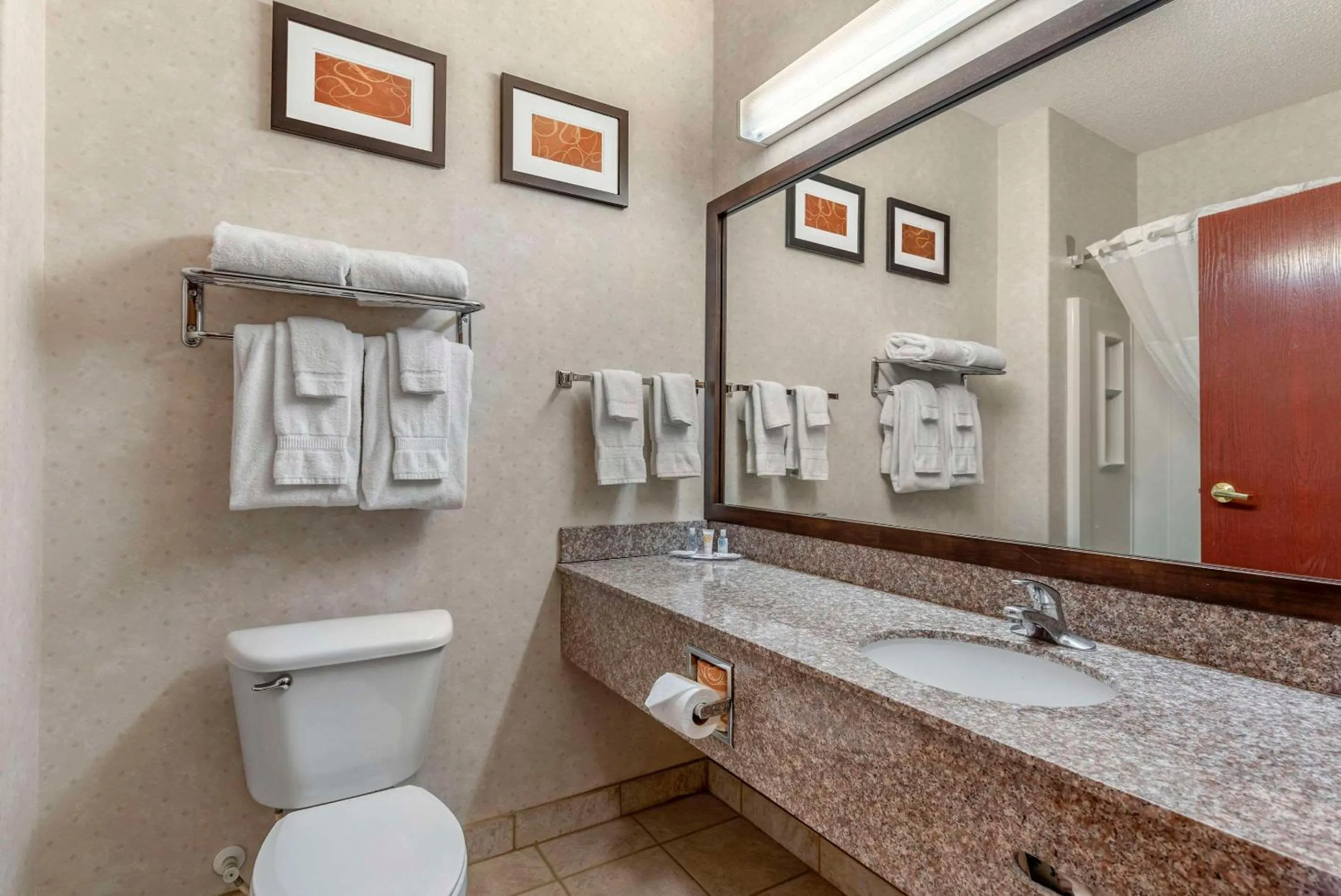 Bedroom in Comfort Suites Castle Rock - Denver South