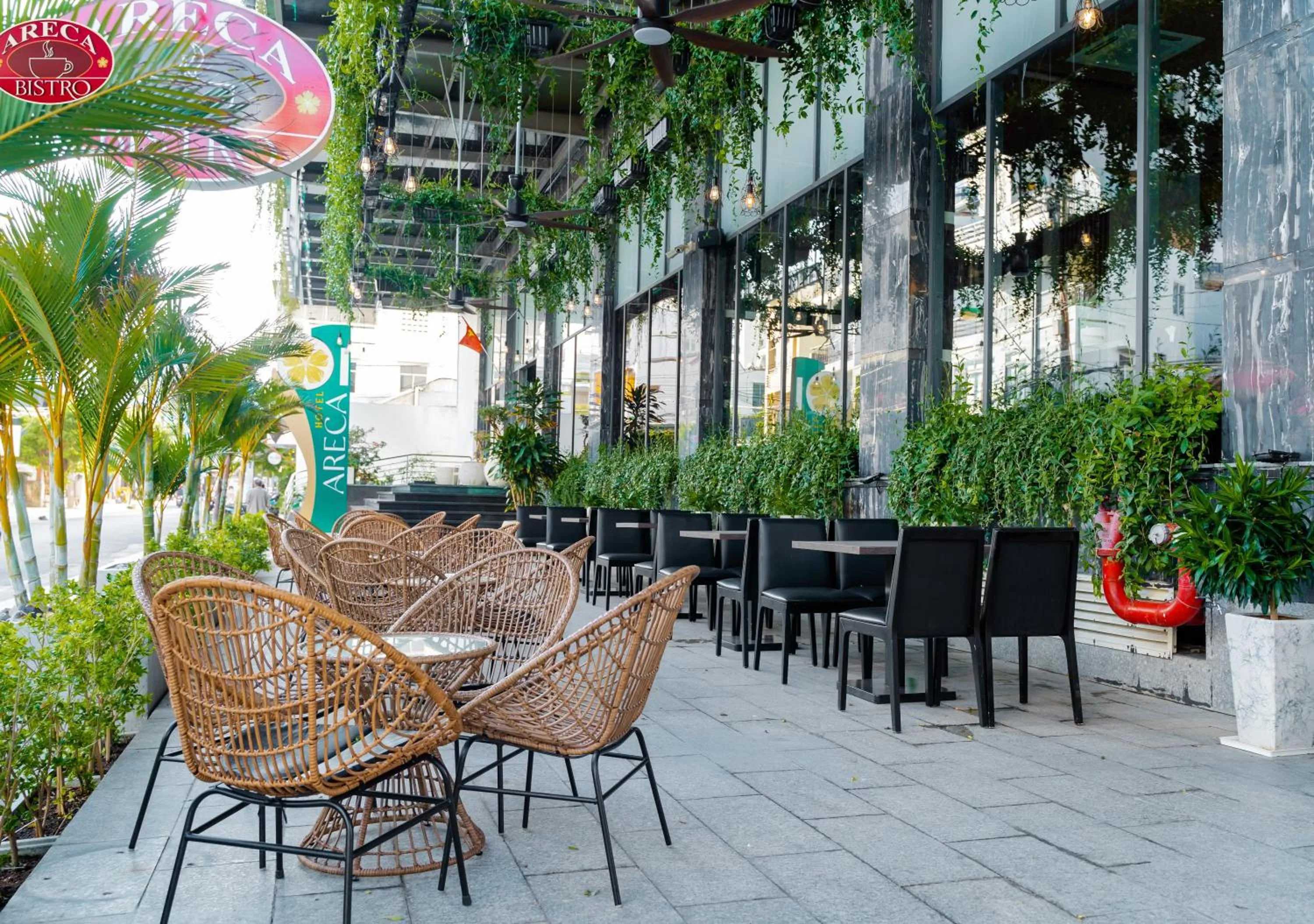 Patio in ARECA HOTEL NHA TRANG