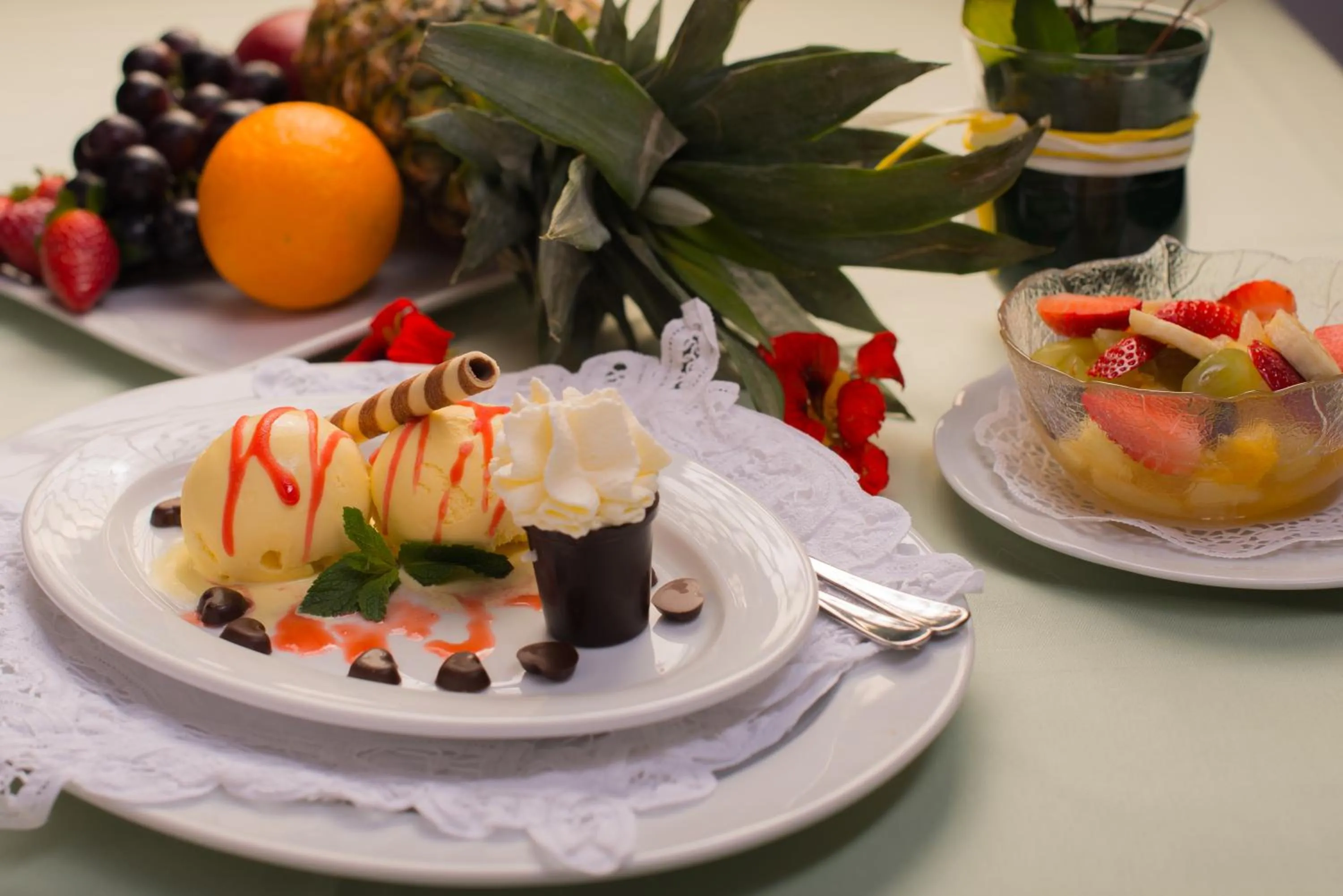 Food close-up in Hotel Gasthof Rose