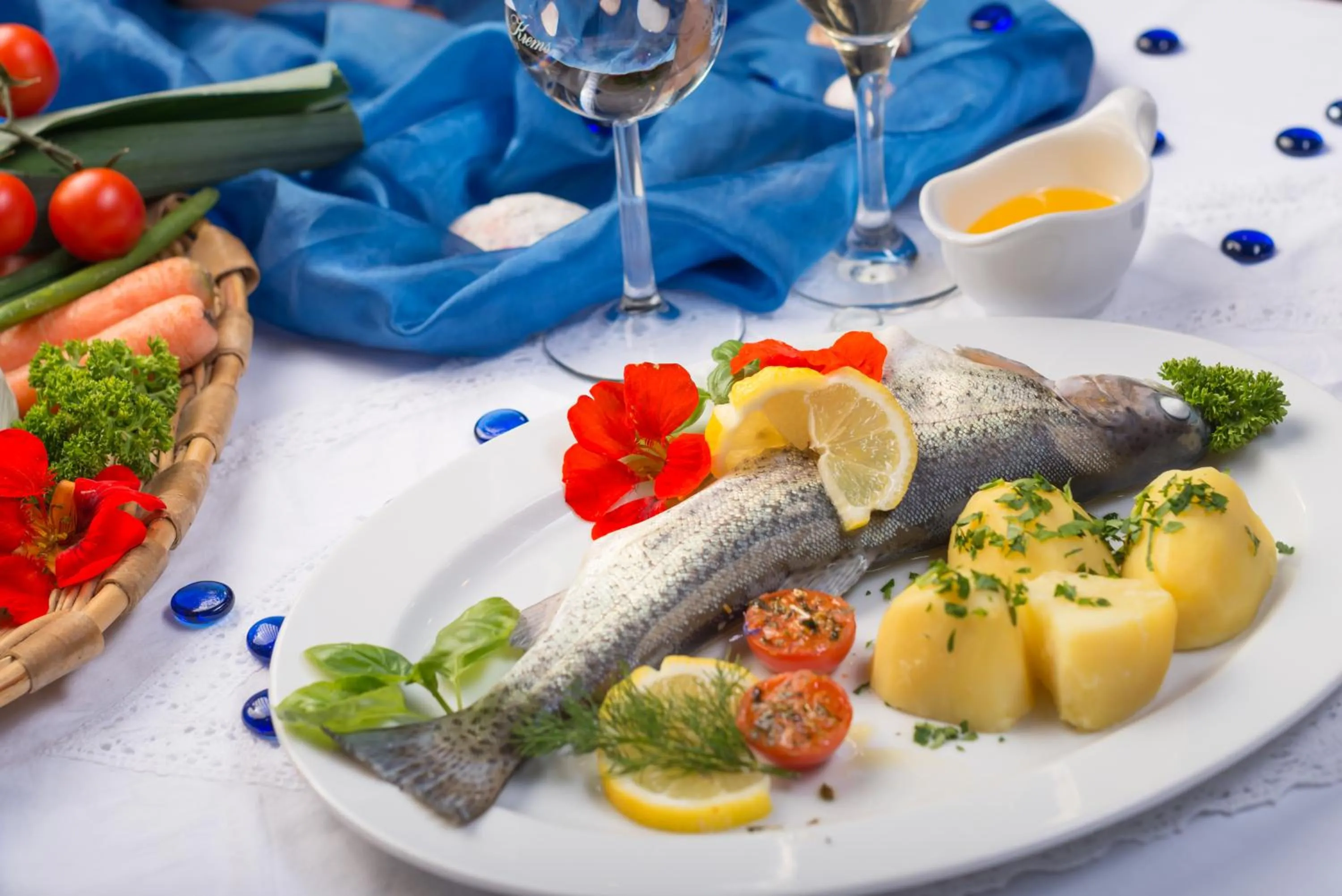 Food close-up in Hotel Gasthof Rose